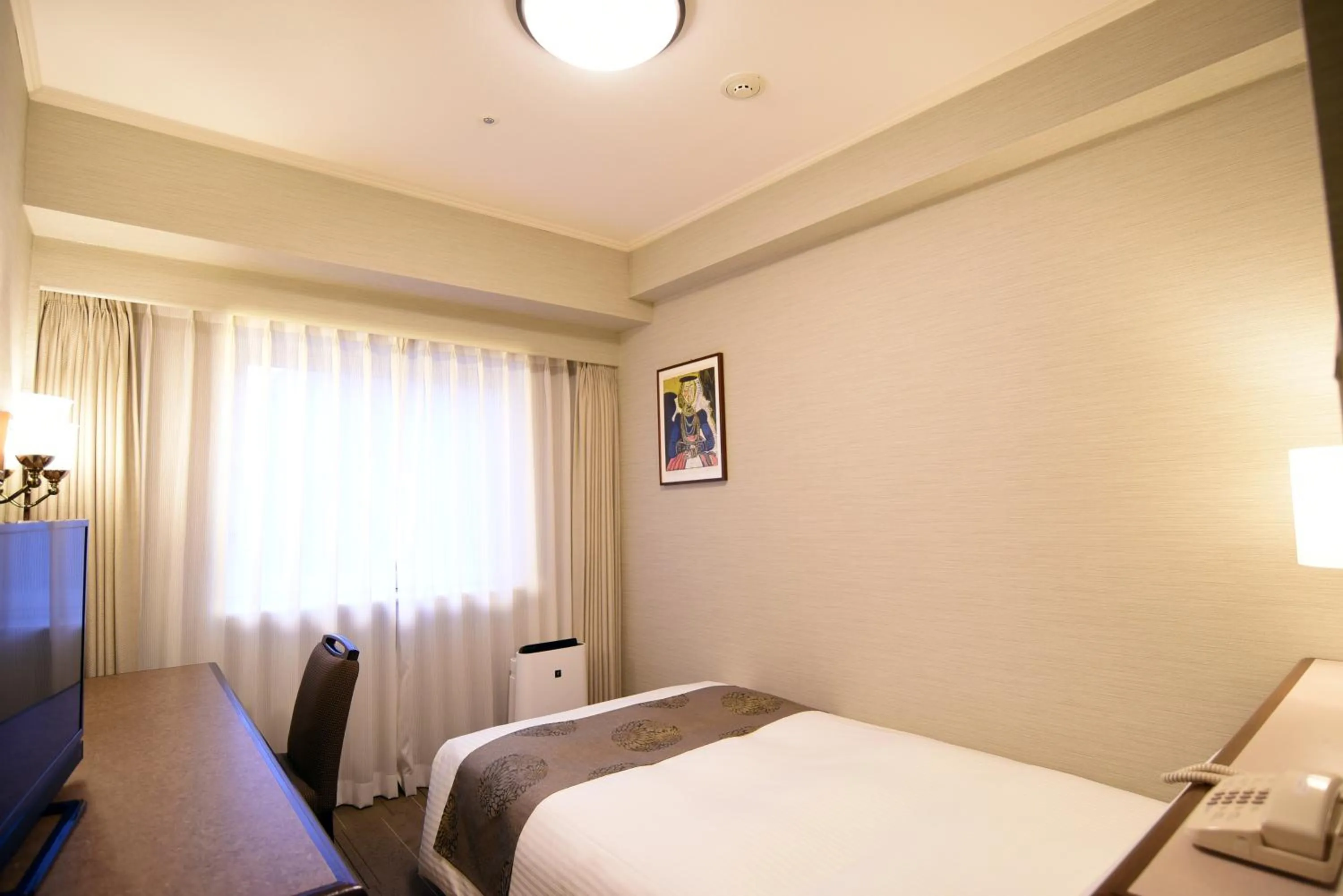 Photo of the whole room, Bed in Hotel Sankyo Fukushima