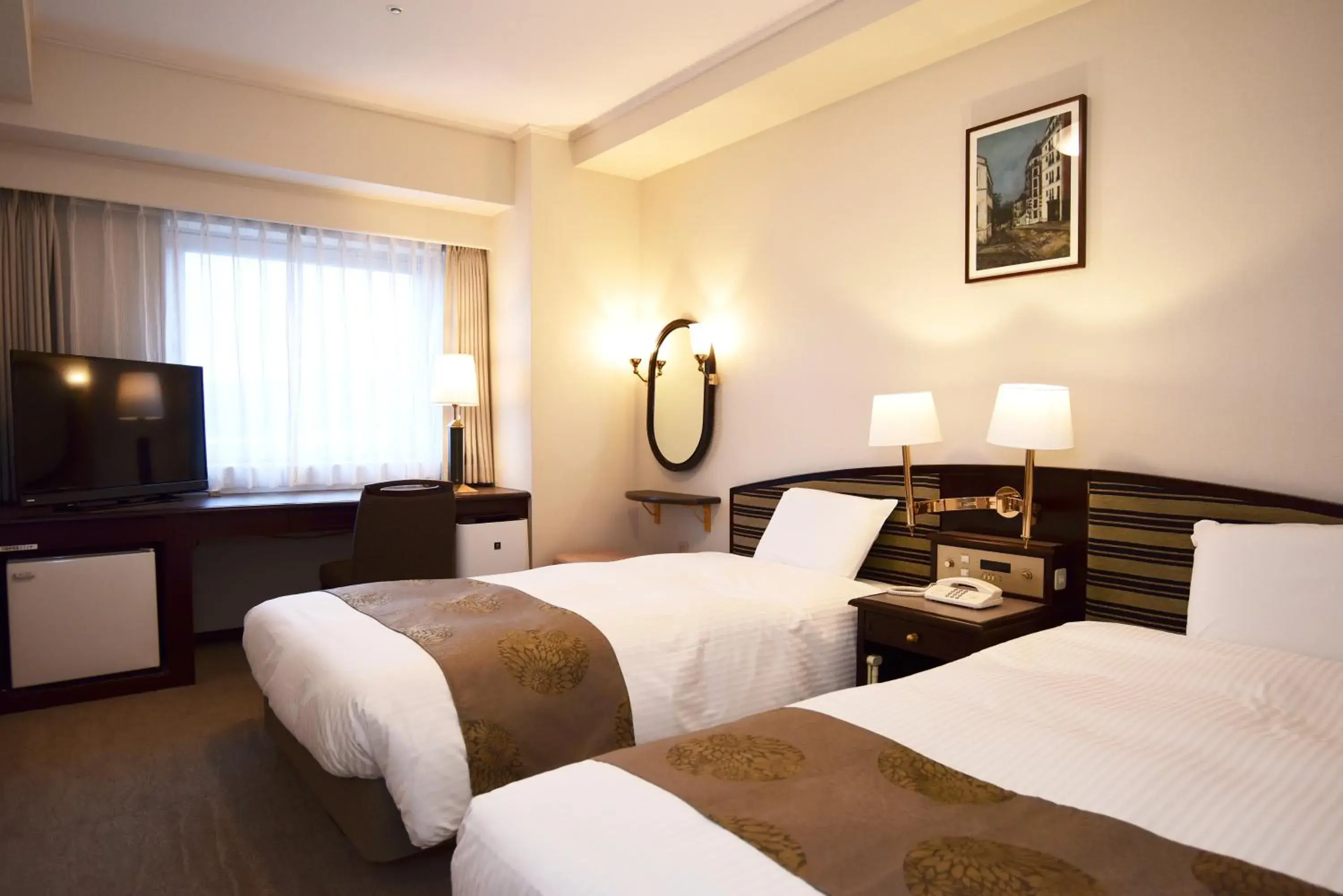 Photo of the whole room, Bed in Hotel Sankyo Fukushima Photo of the whole room, Bed in Hotel Sankyo Fukushima