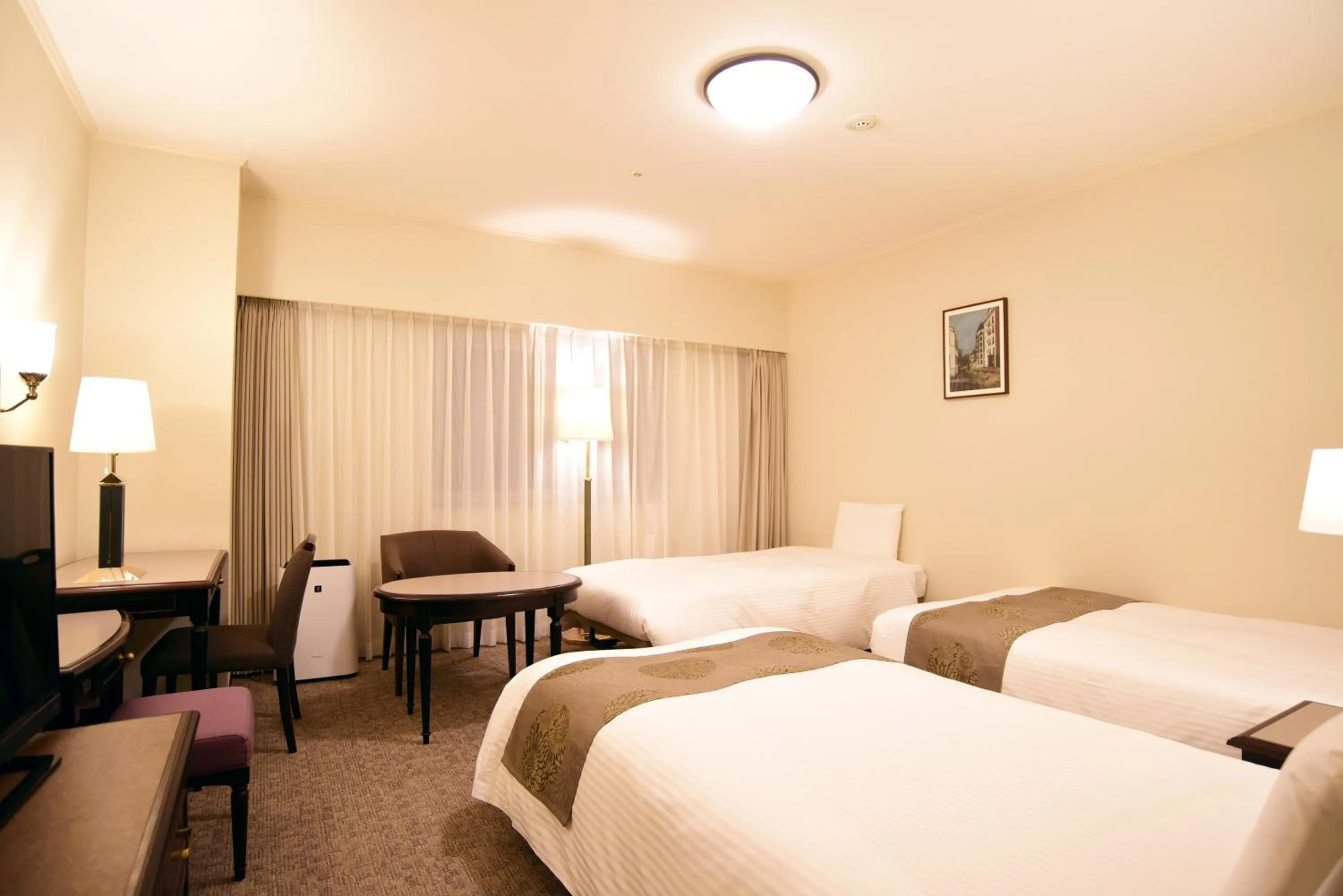 Photo of the whole room, Bed in Hotel Sankyo Fukushima