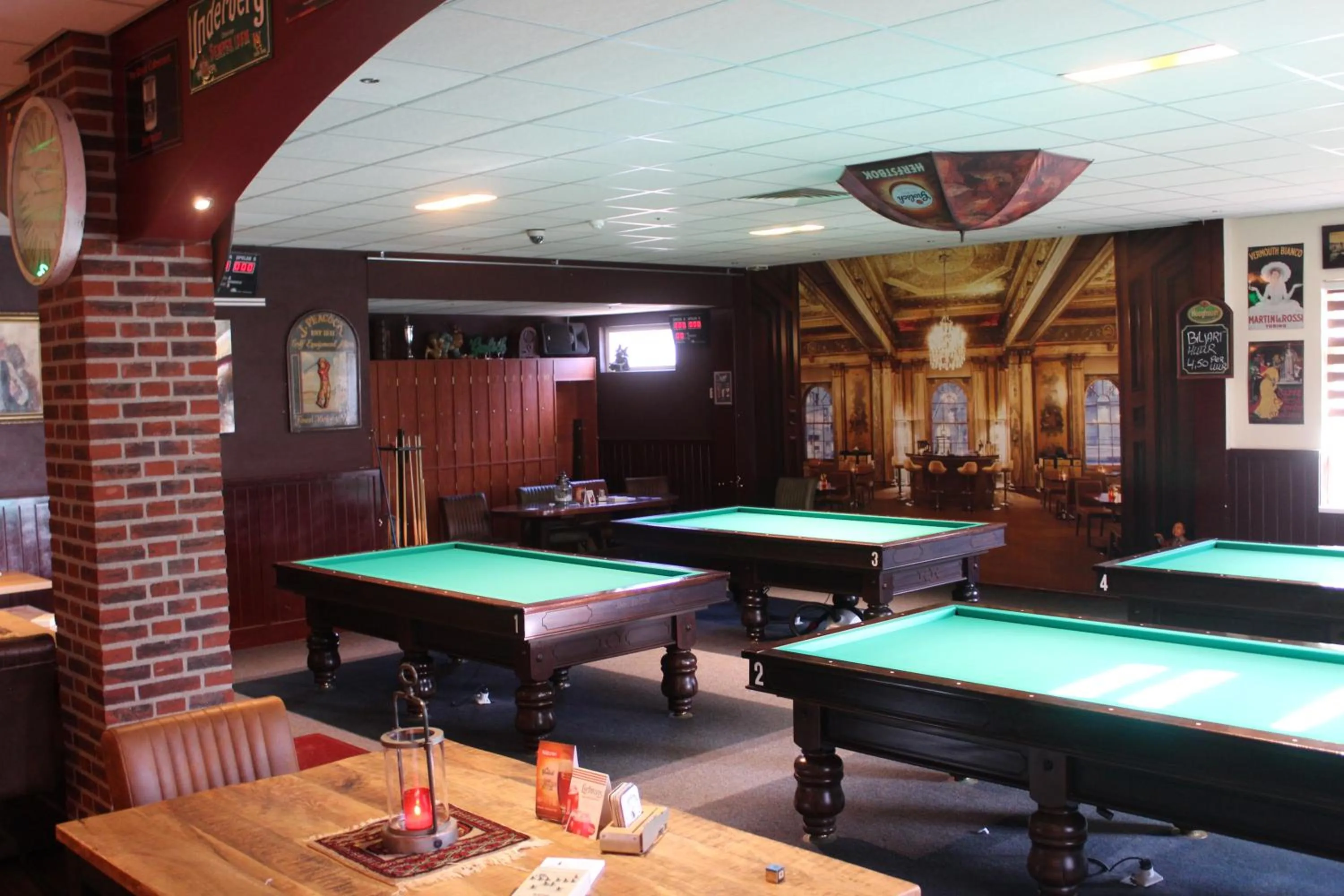 Billiard in Hotel,cafe,biljart POT