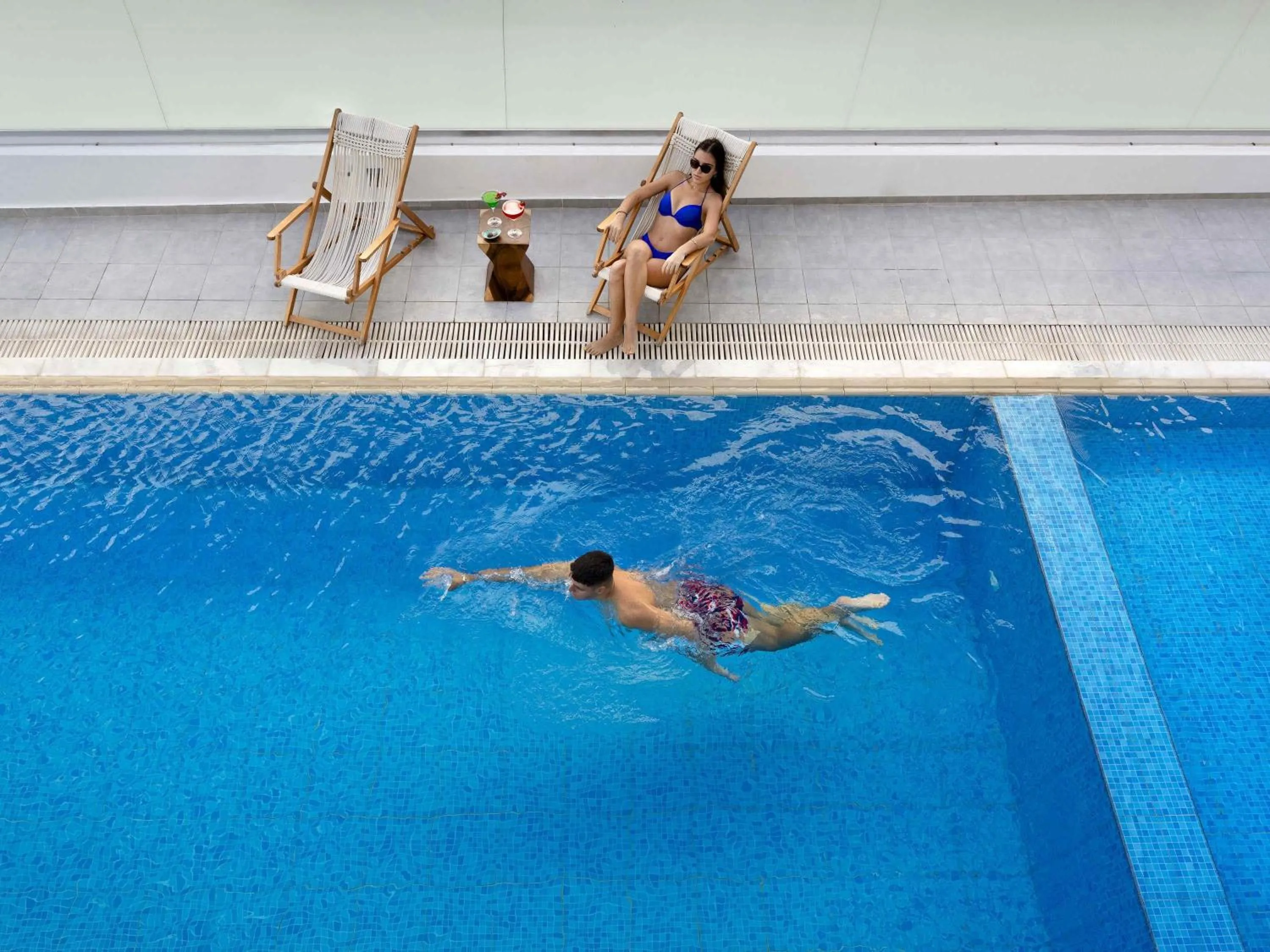Pool view in Mercure Rhodes Alexia Hotel & Spa