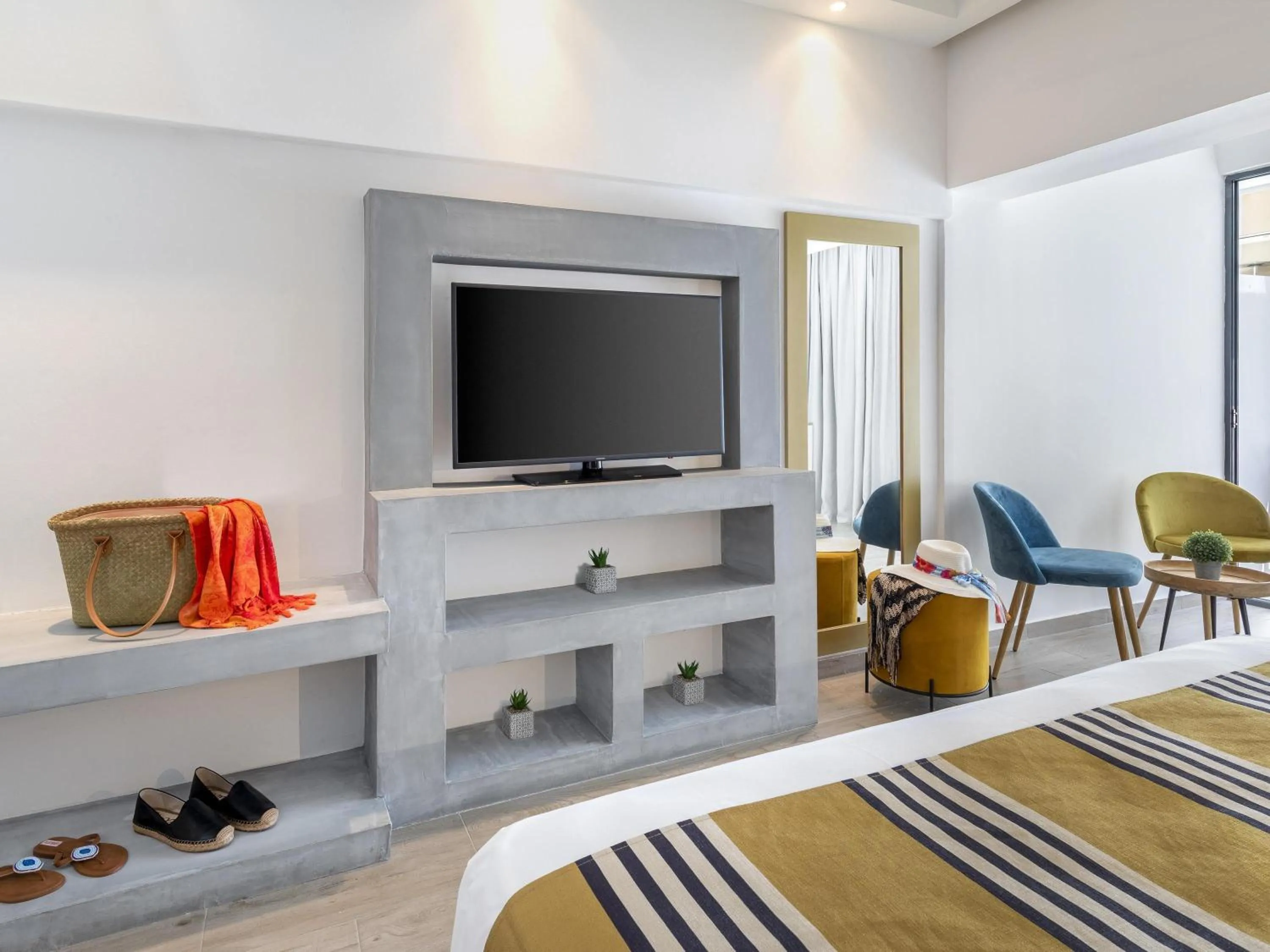 Bedroom, Bed in Mercure Rhodes Alexia Hotel & Spa