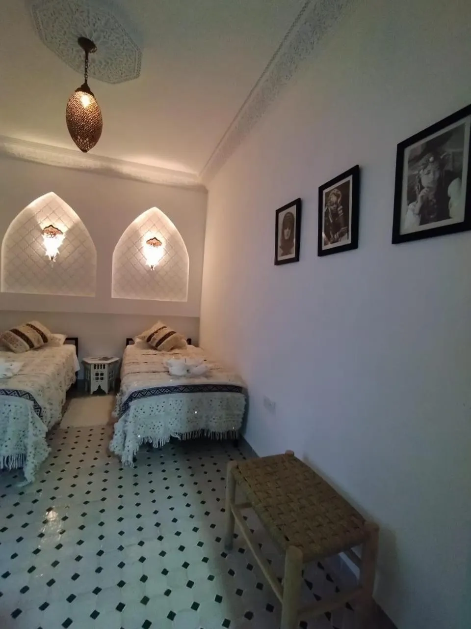 Bed in Riad El Arco ROOFTOP POOL & Spa