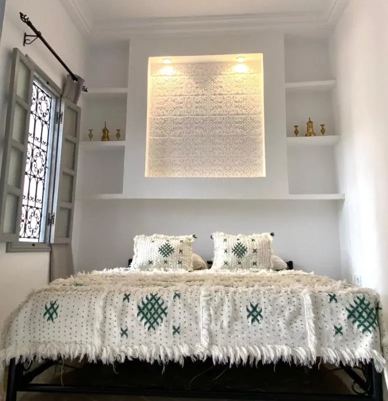 Bed in Riad El Arco ROOFTOP POOL & Spa