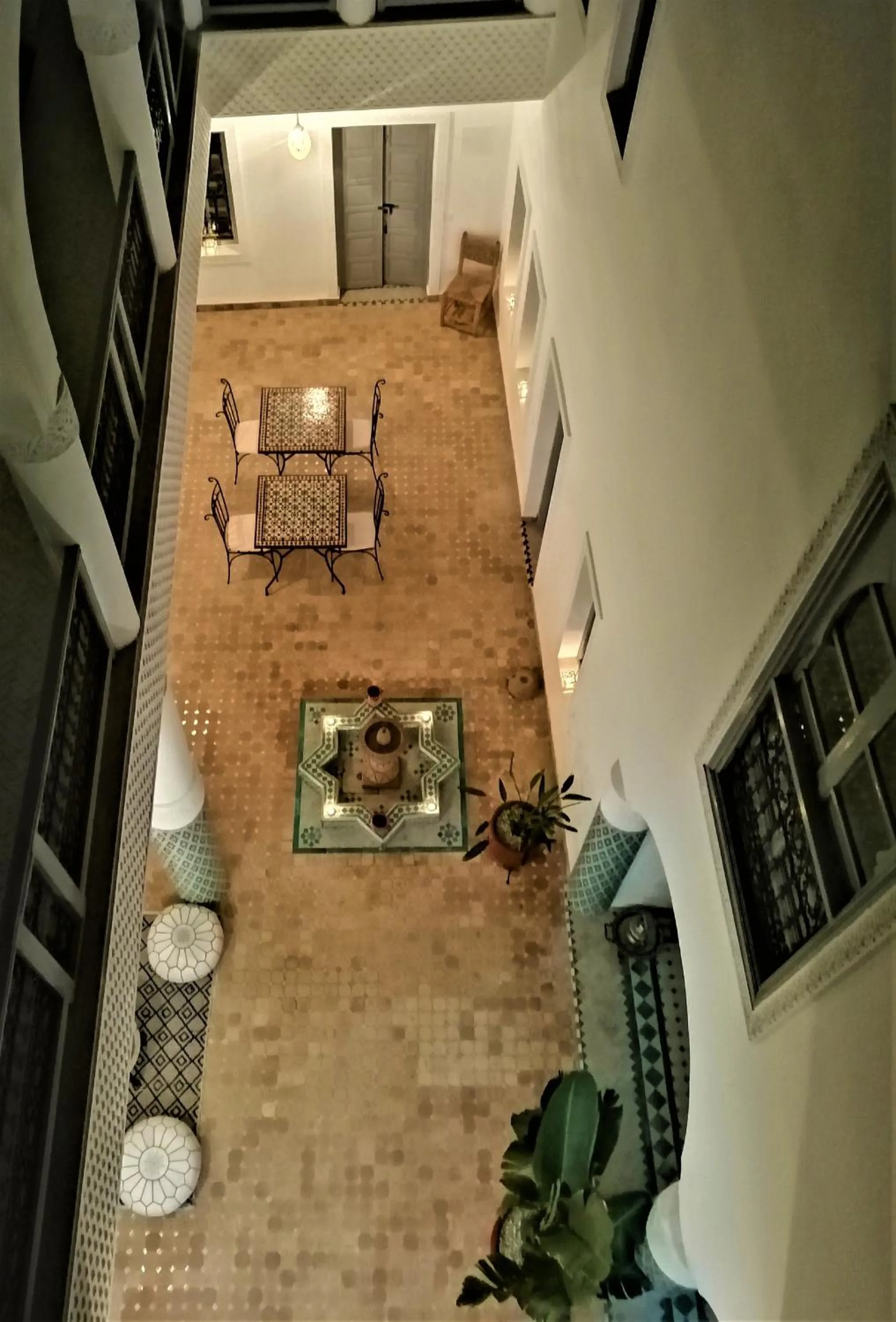 Patio in Riad El Arco ROOFTOP POOL & Spa