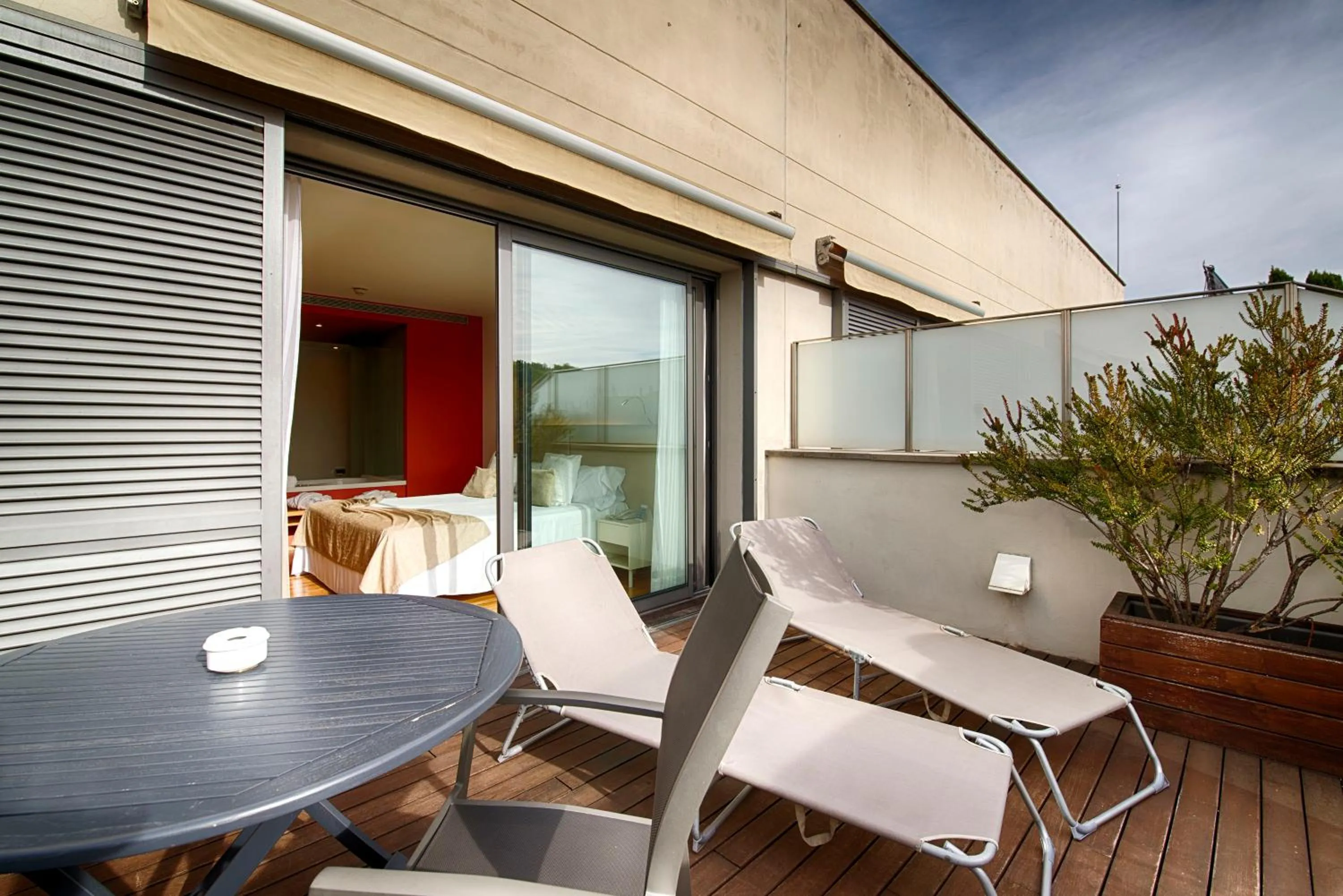 Balcony/Terrace in Hotel Balneario Prats