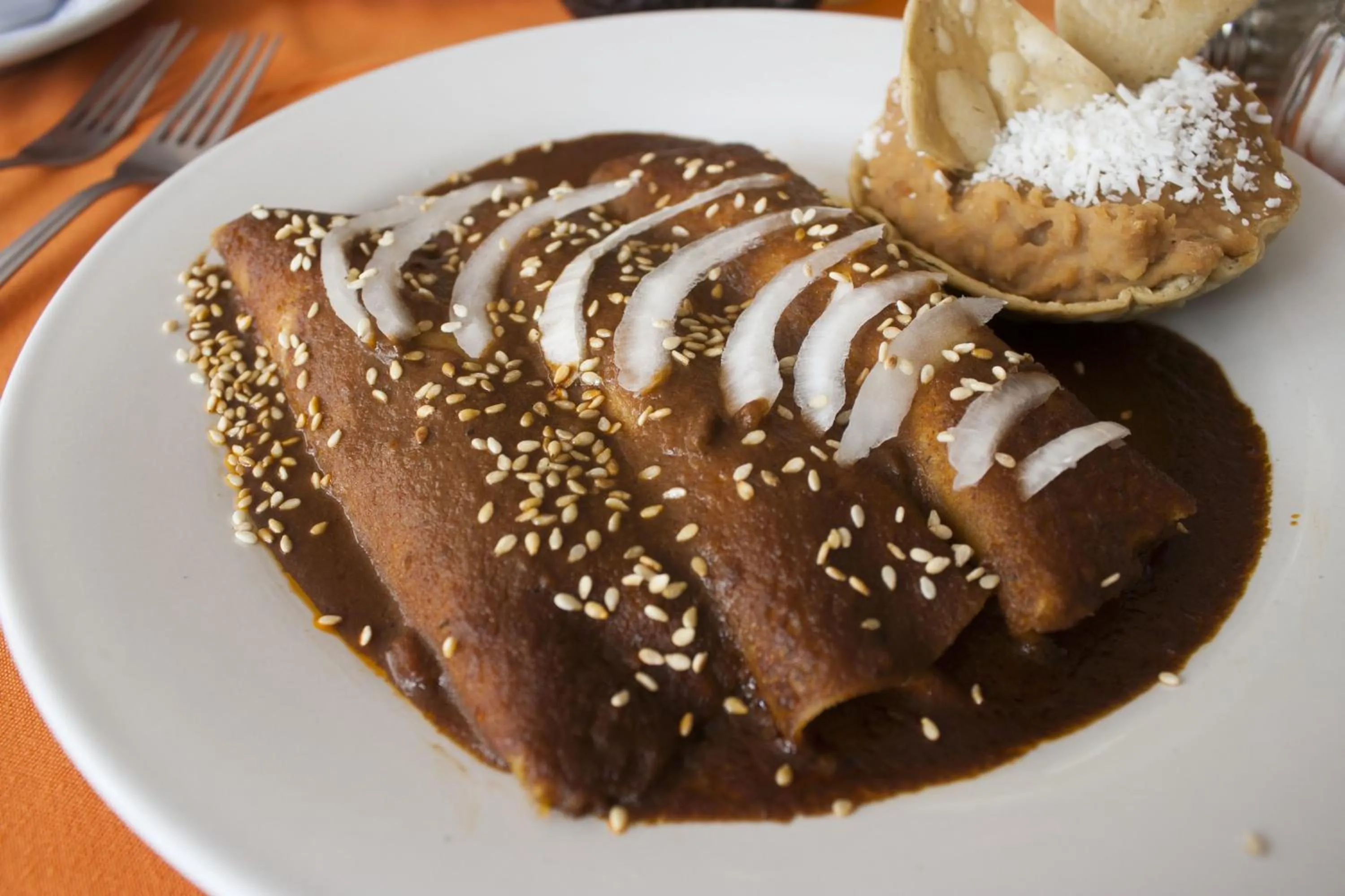 Food close-up in Hotel Puerta Del Sol Guadalajara