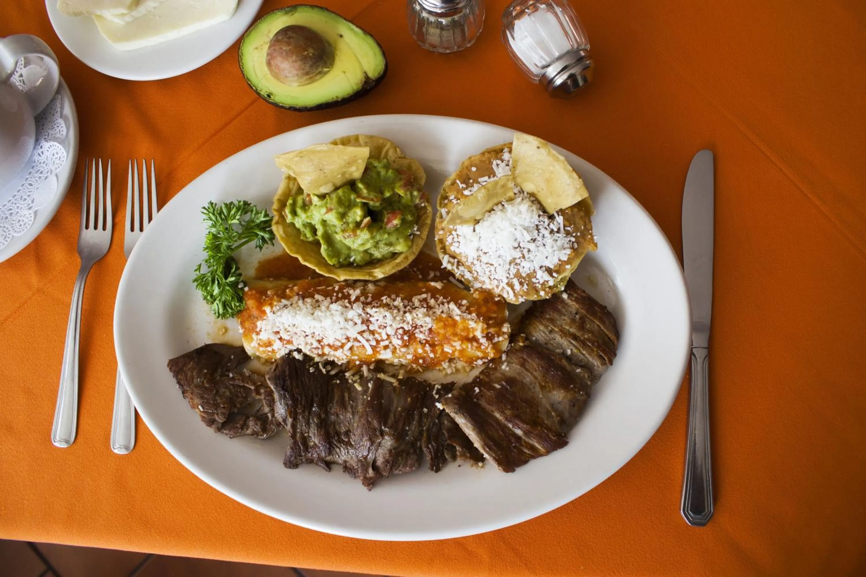 Food close-up in Hotel Puerta Del Sol Guadalajara
