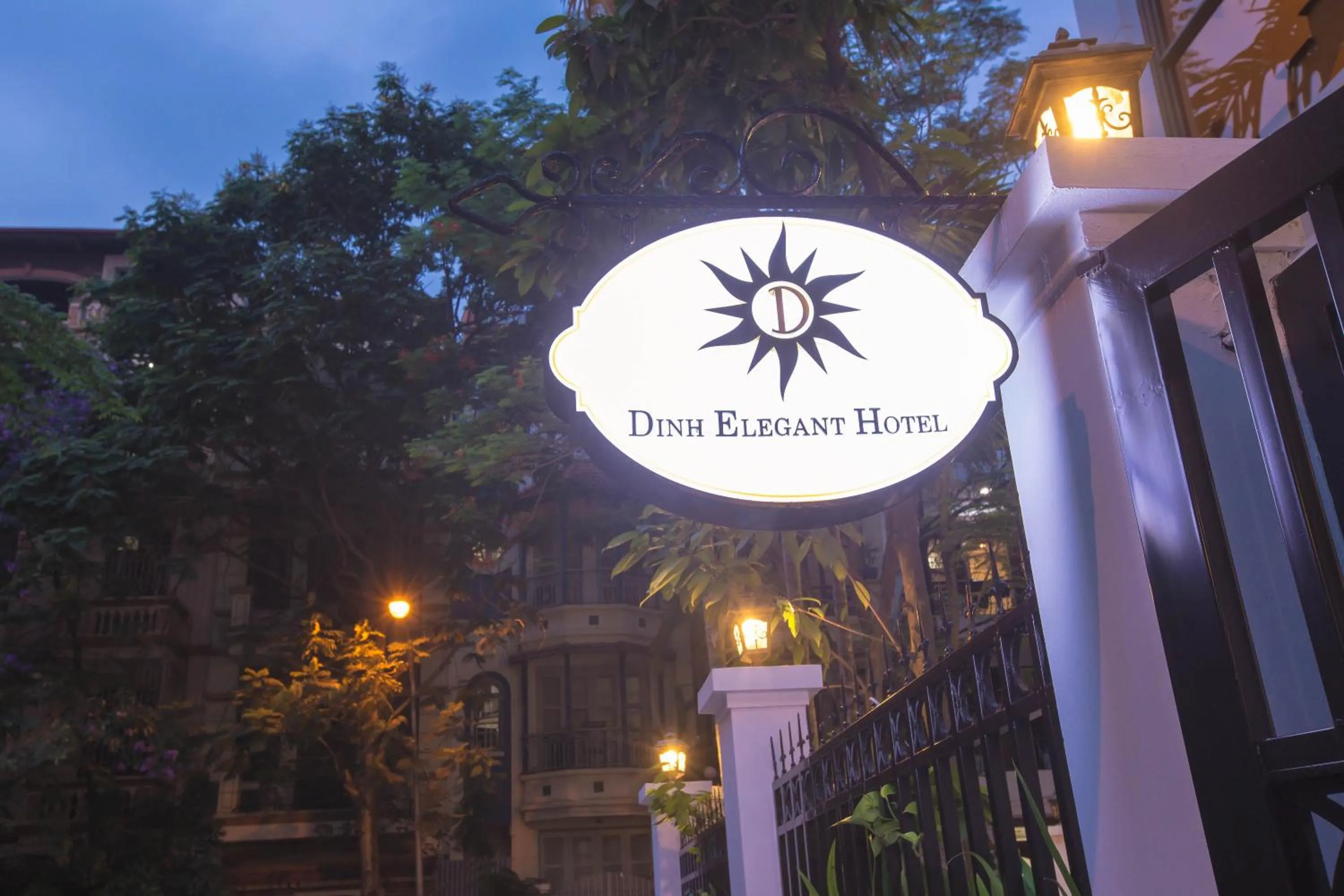 Property logo or sign in Dinh Elegant Hanoi Hotel