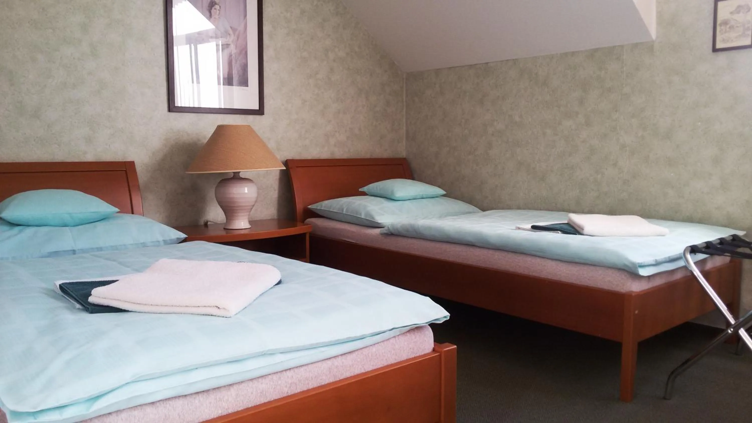 Photo of the whole room, Bed in Pension U Labe