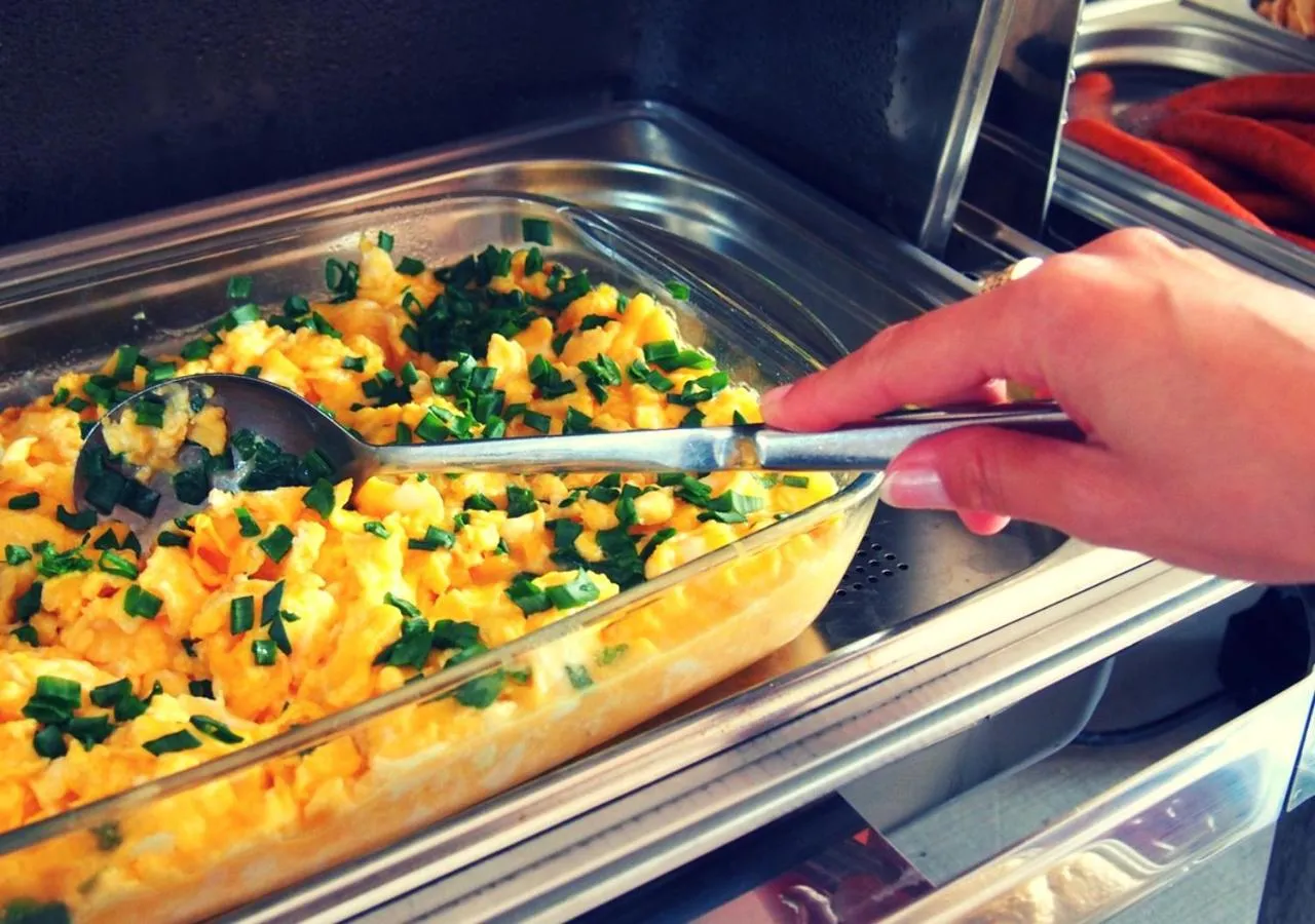 Buffet breakfast in Hotel Amazonka Conference and Spa