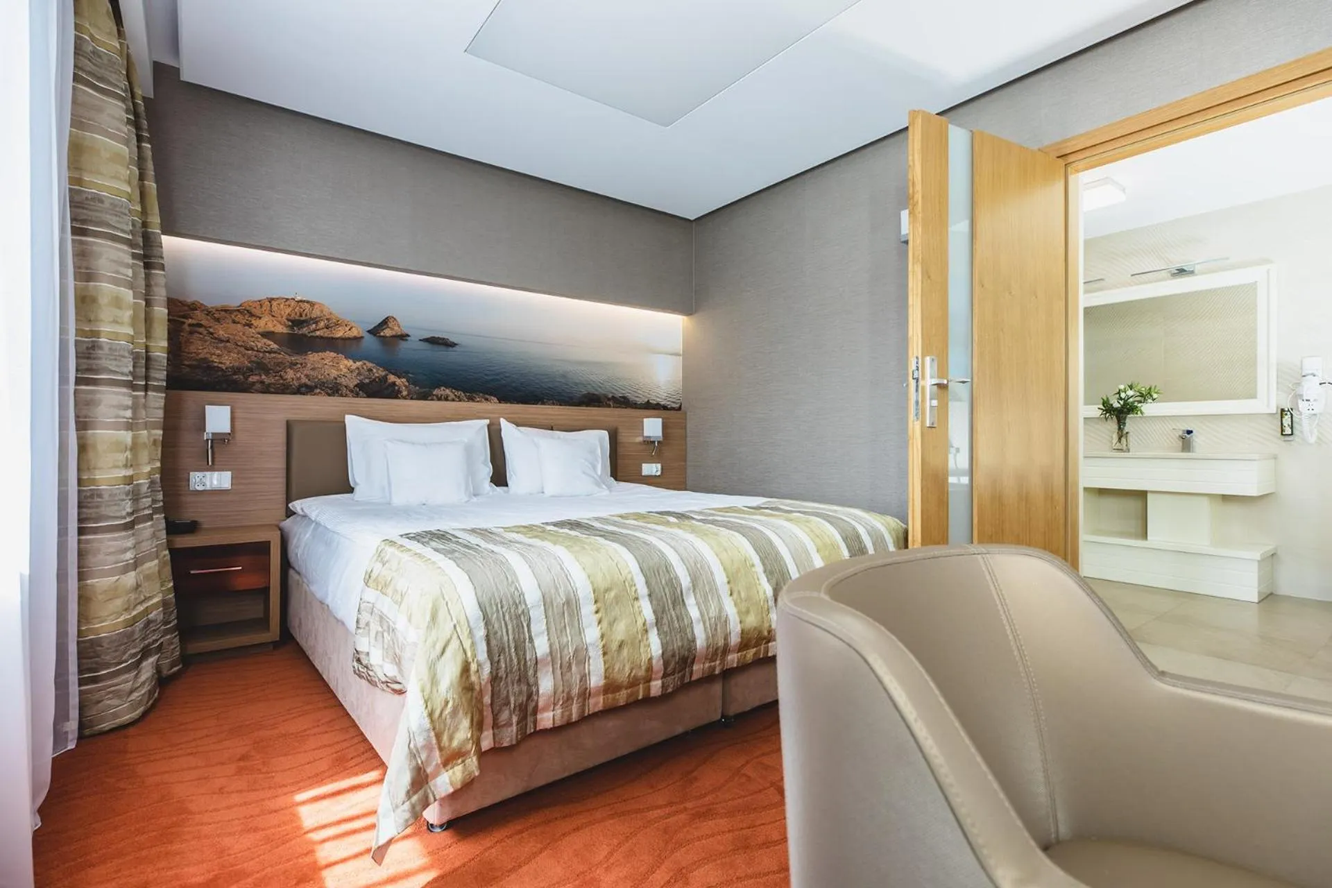 Bed in Hotel Amazonka Conference and Spa