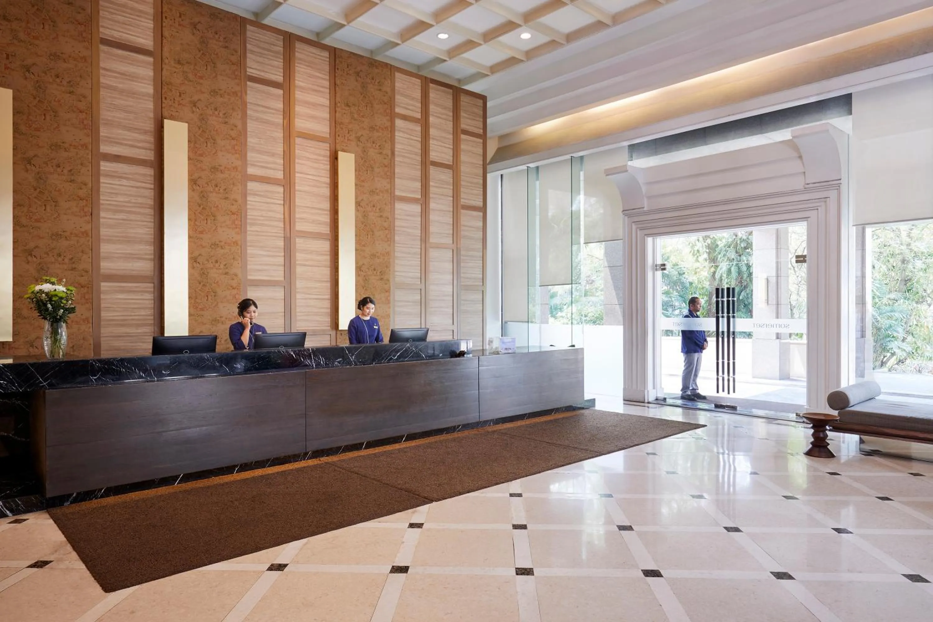 Lobby or reception in Somerset Park Suanplu Bangkok