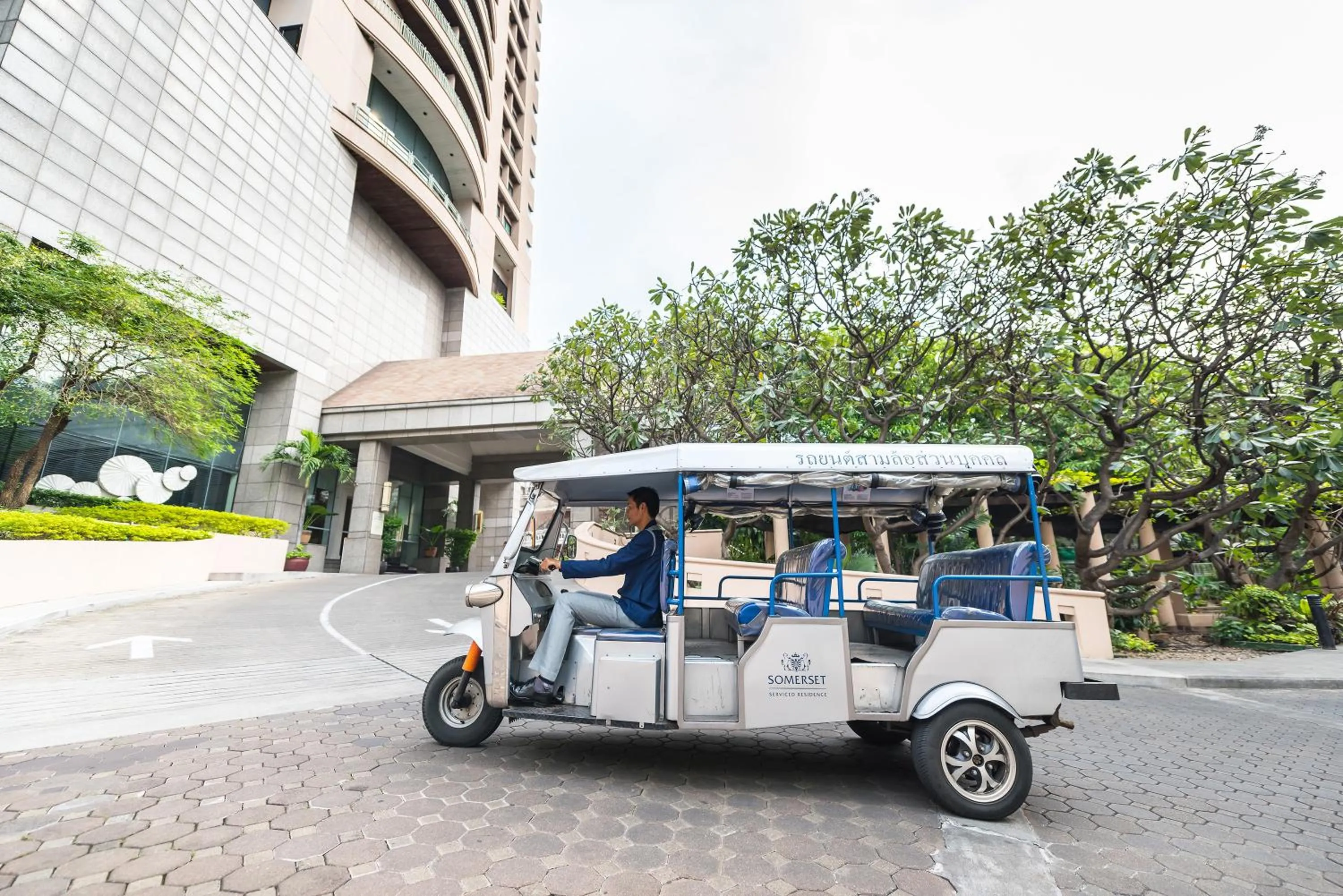 Facade/entrance in Somerset Park Suanplu Bangkok