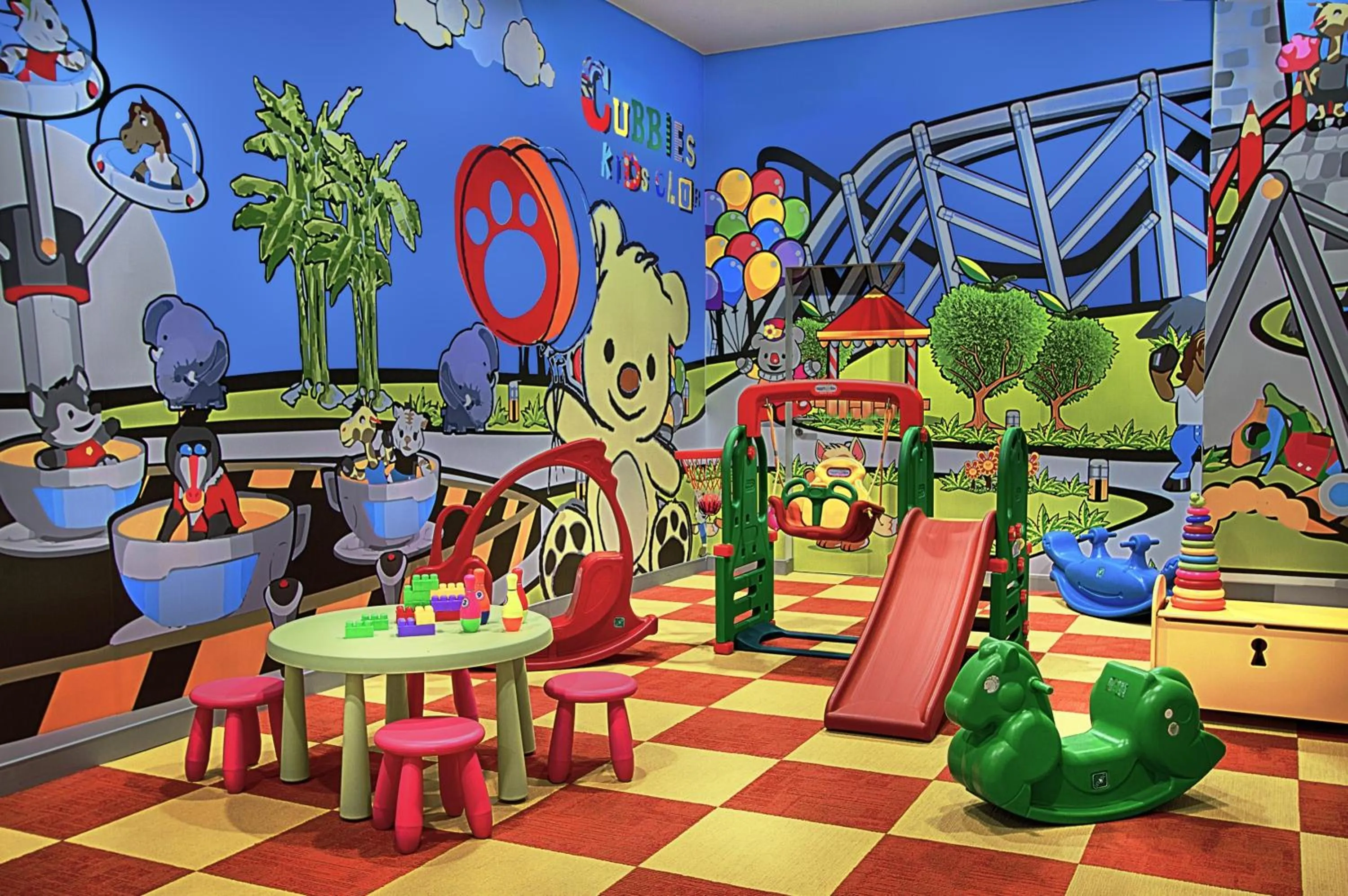 Kids's club in Somerset Park Suanplu Bangkok