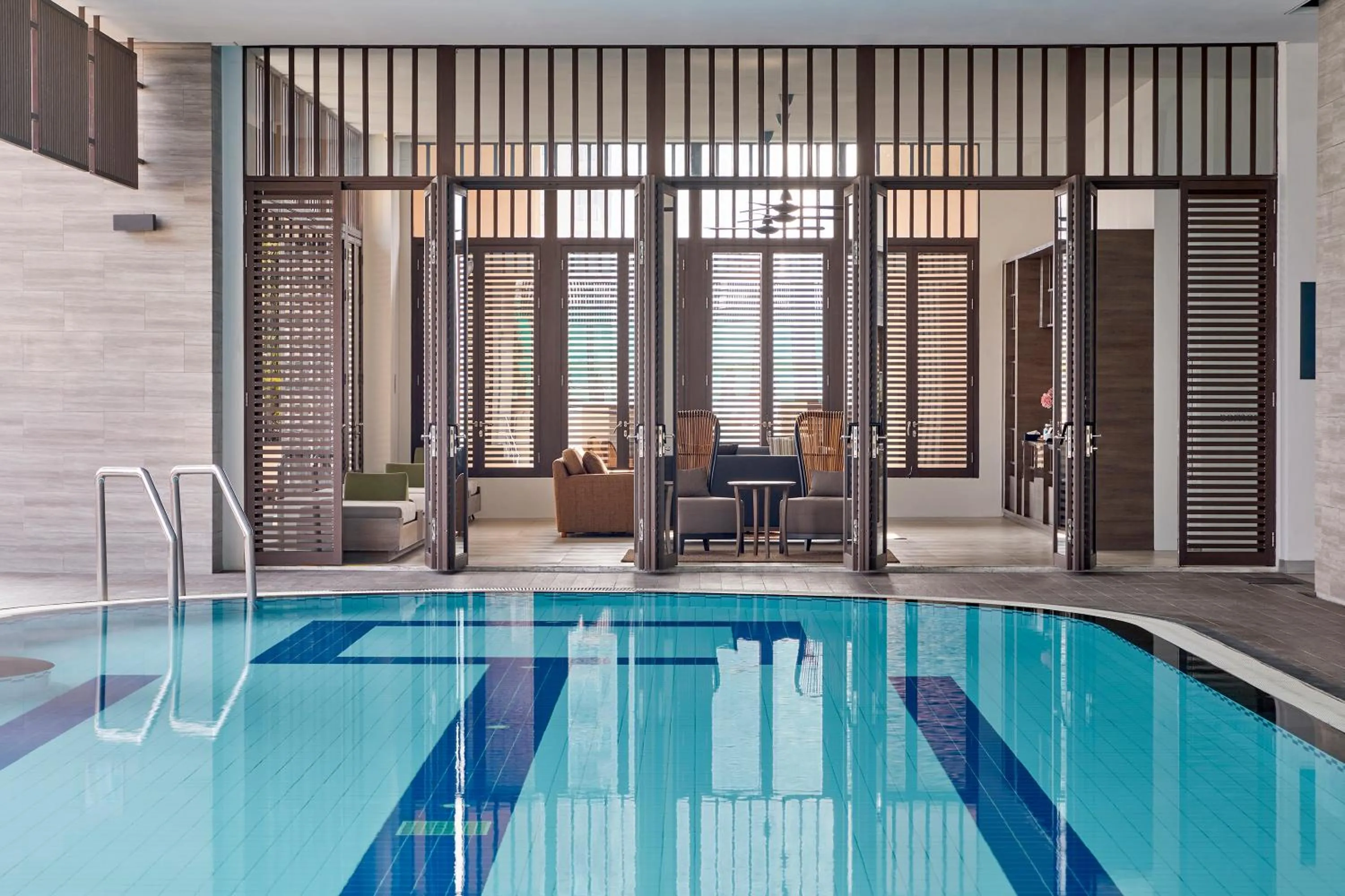 Pool view in Somerset Park Suanplu Bangkok