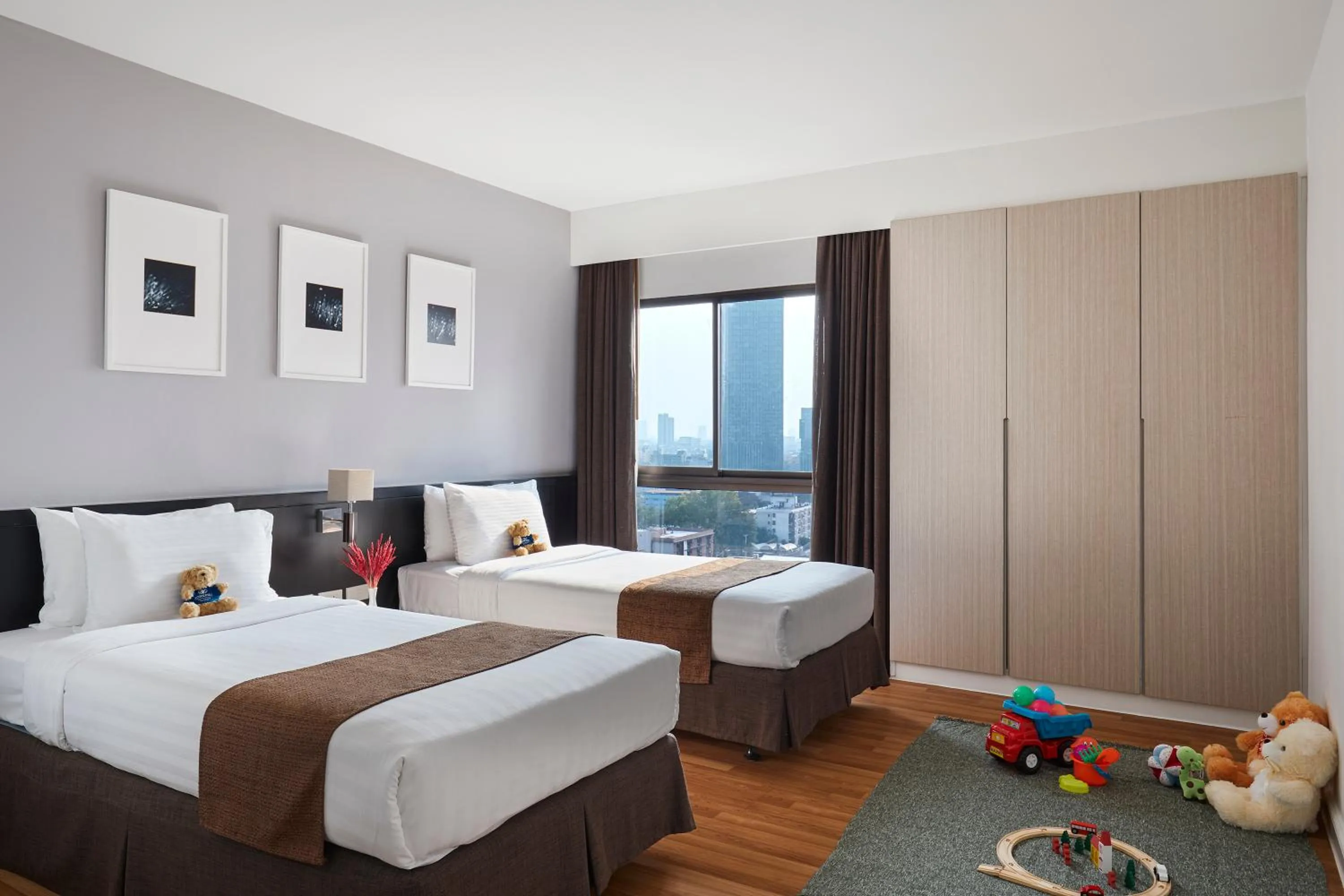 Bedroom, Bed in Somerset Park Suanplu Bangkok