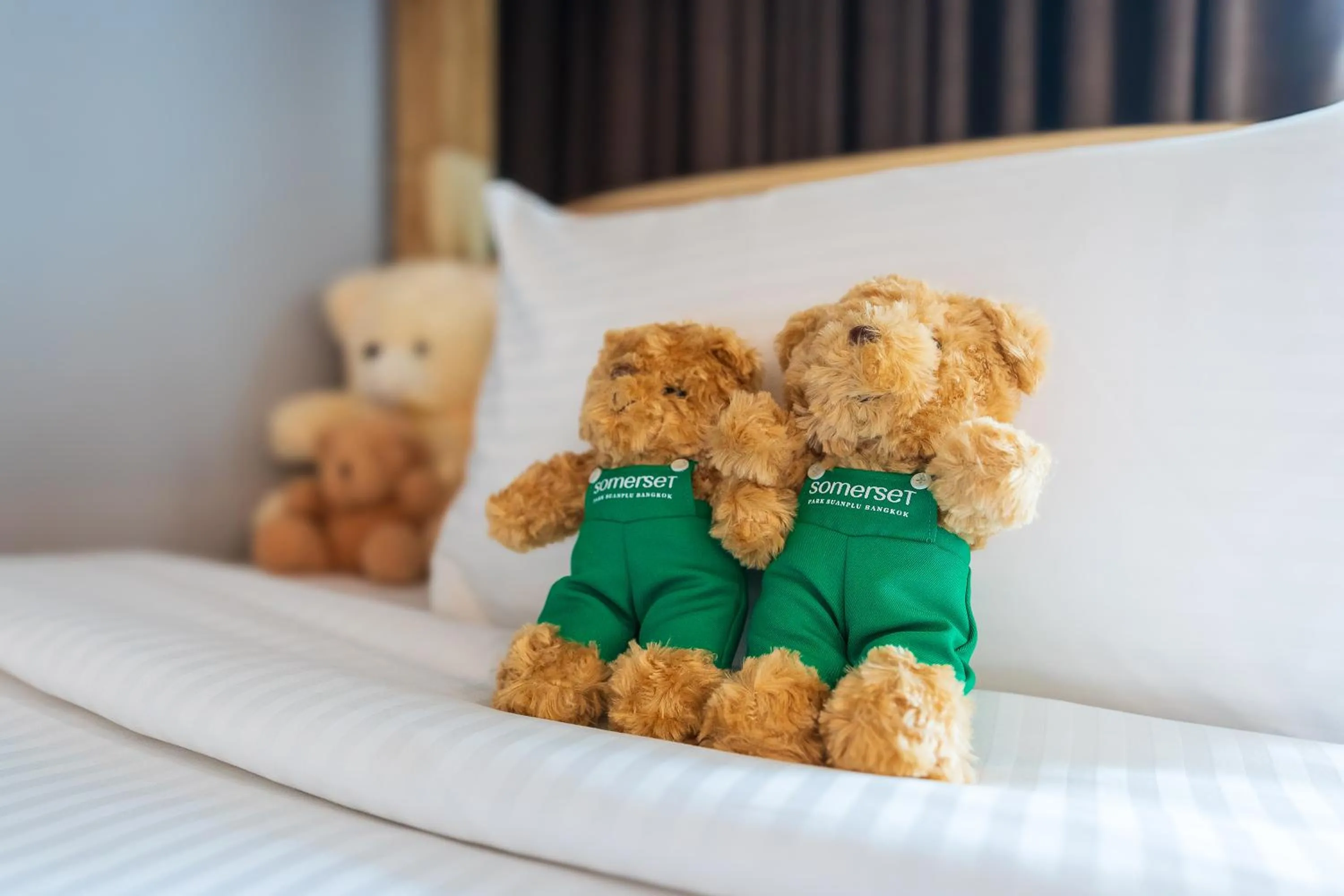 Bed in Somerset Park Suanplu Bangkok