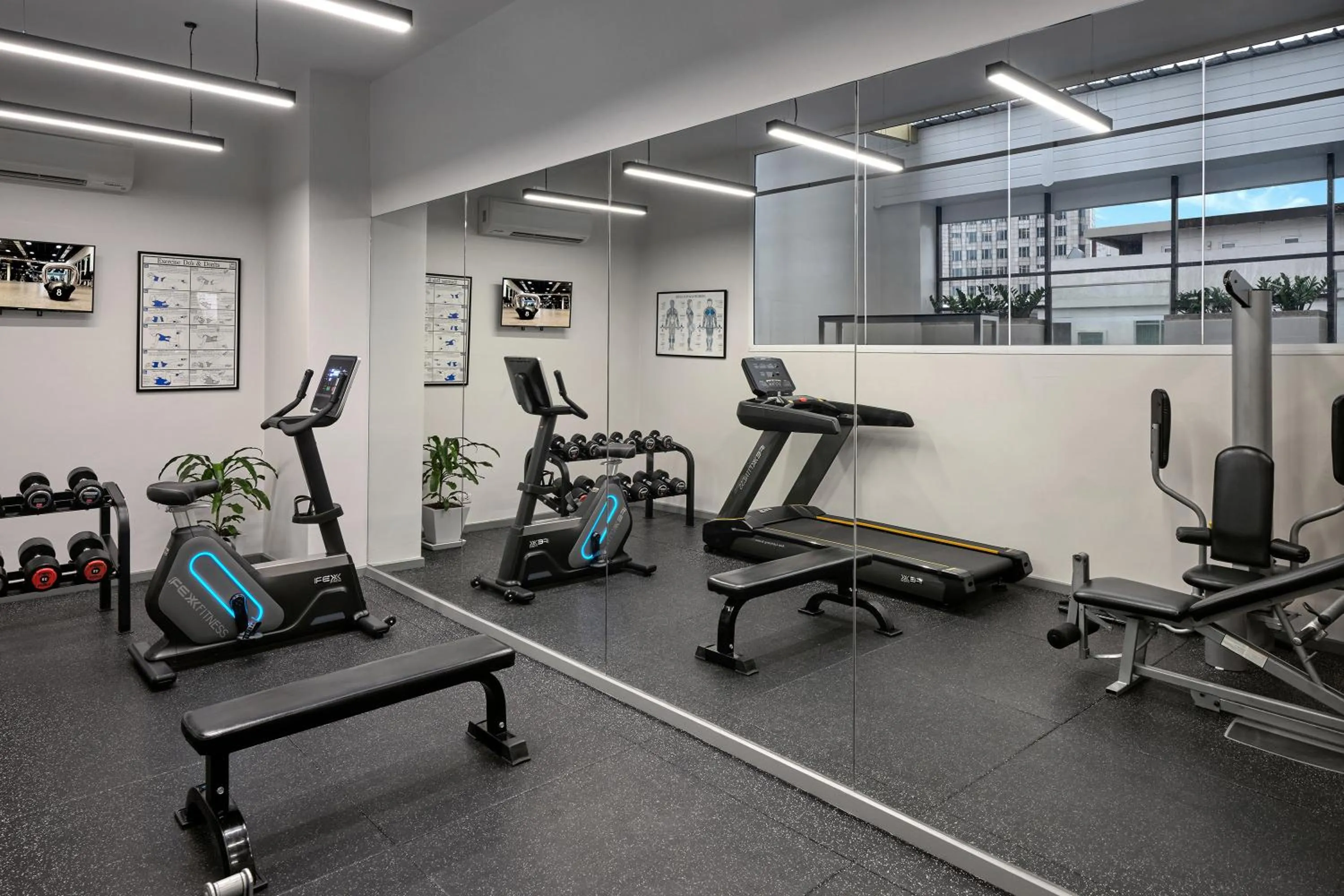 Fitness centre/facilities in Citadines Sukhumvit 16 Bangkok