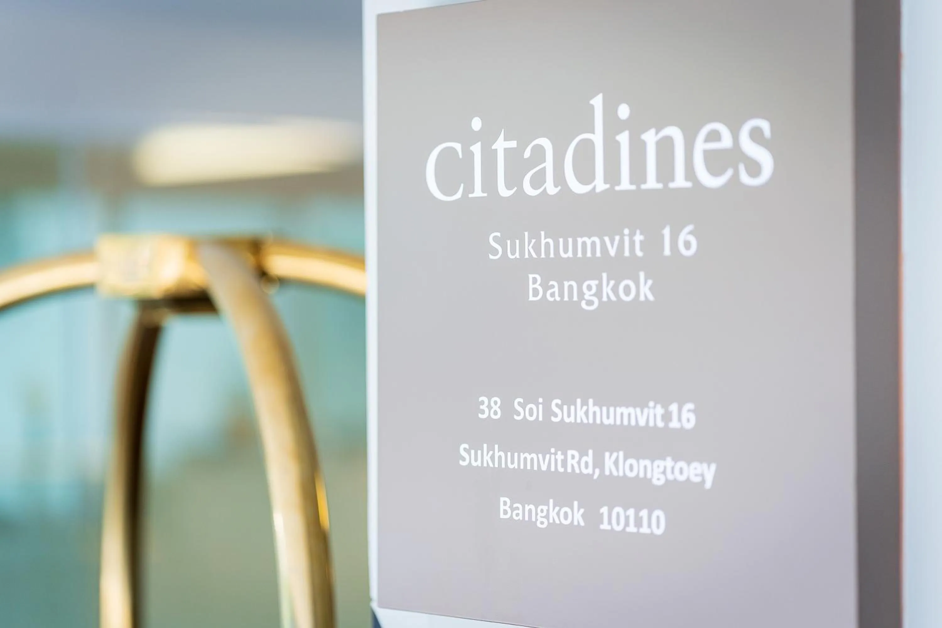 Facade/entrance in Citadines Sukhumvit 16 Bangkok