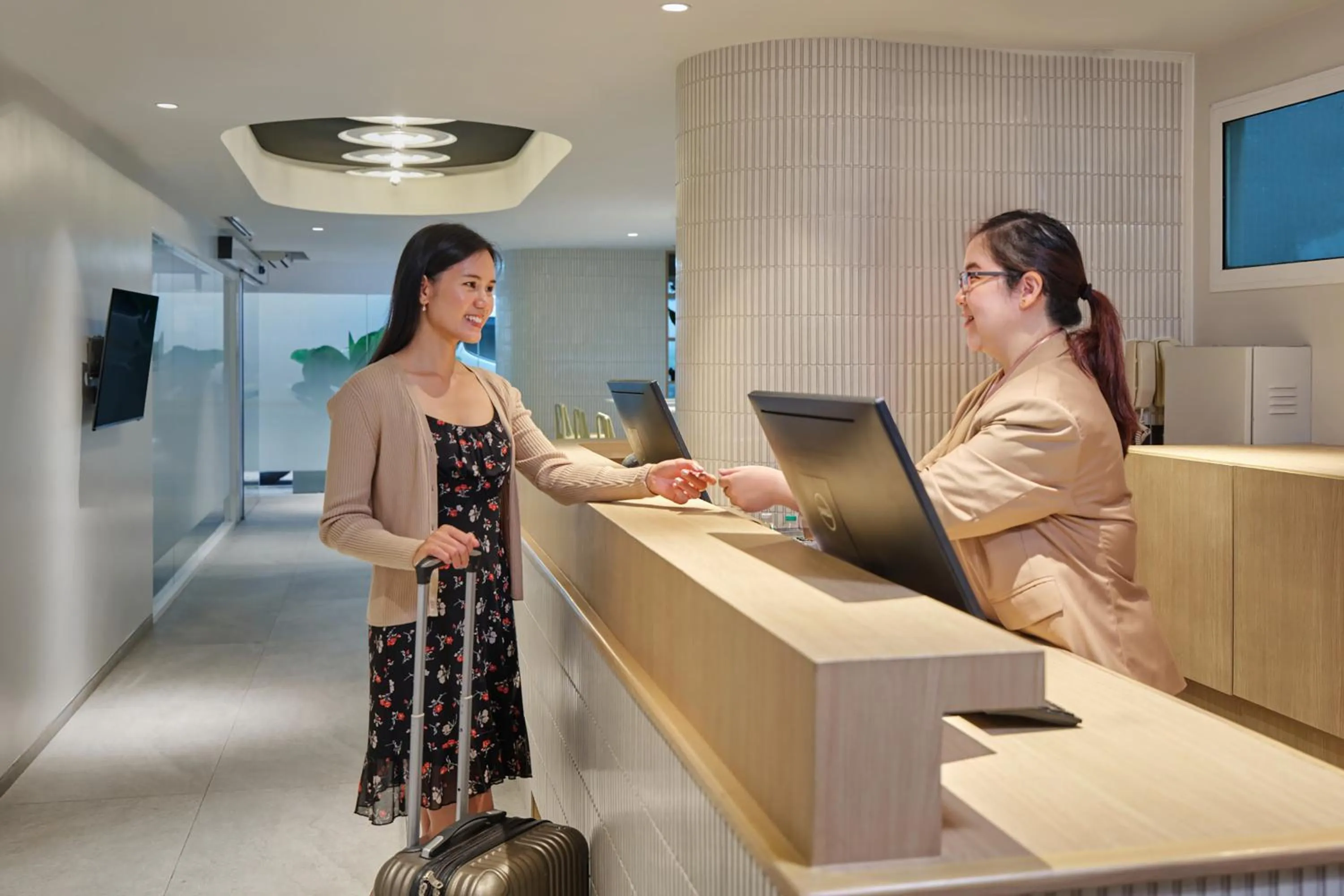 Lobby or reception in Citadines Sukhumvit 16 Bangkok