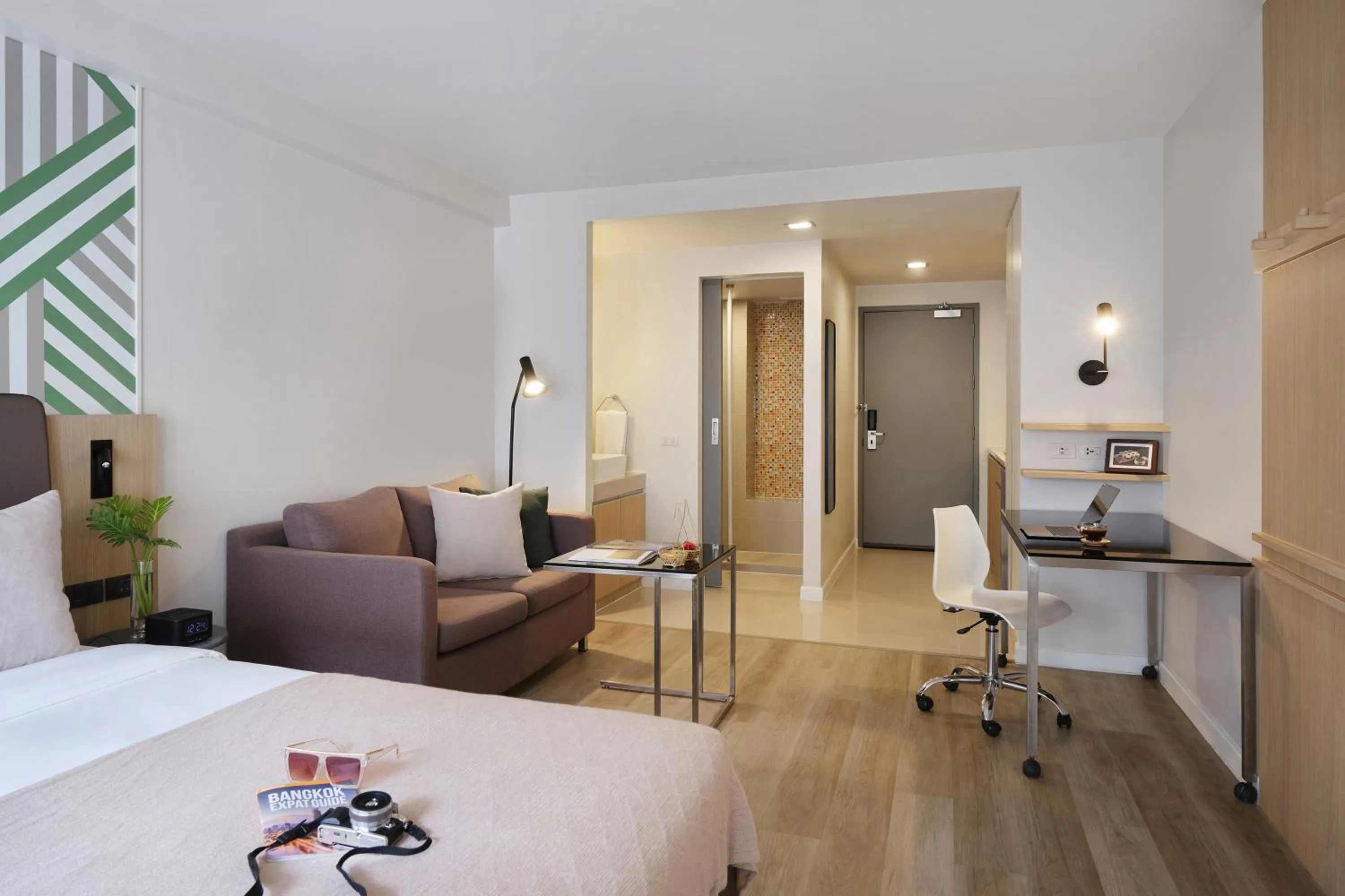 Bedroom in Citadines Sukhumvit 16 Bangkok