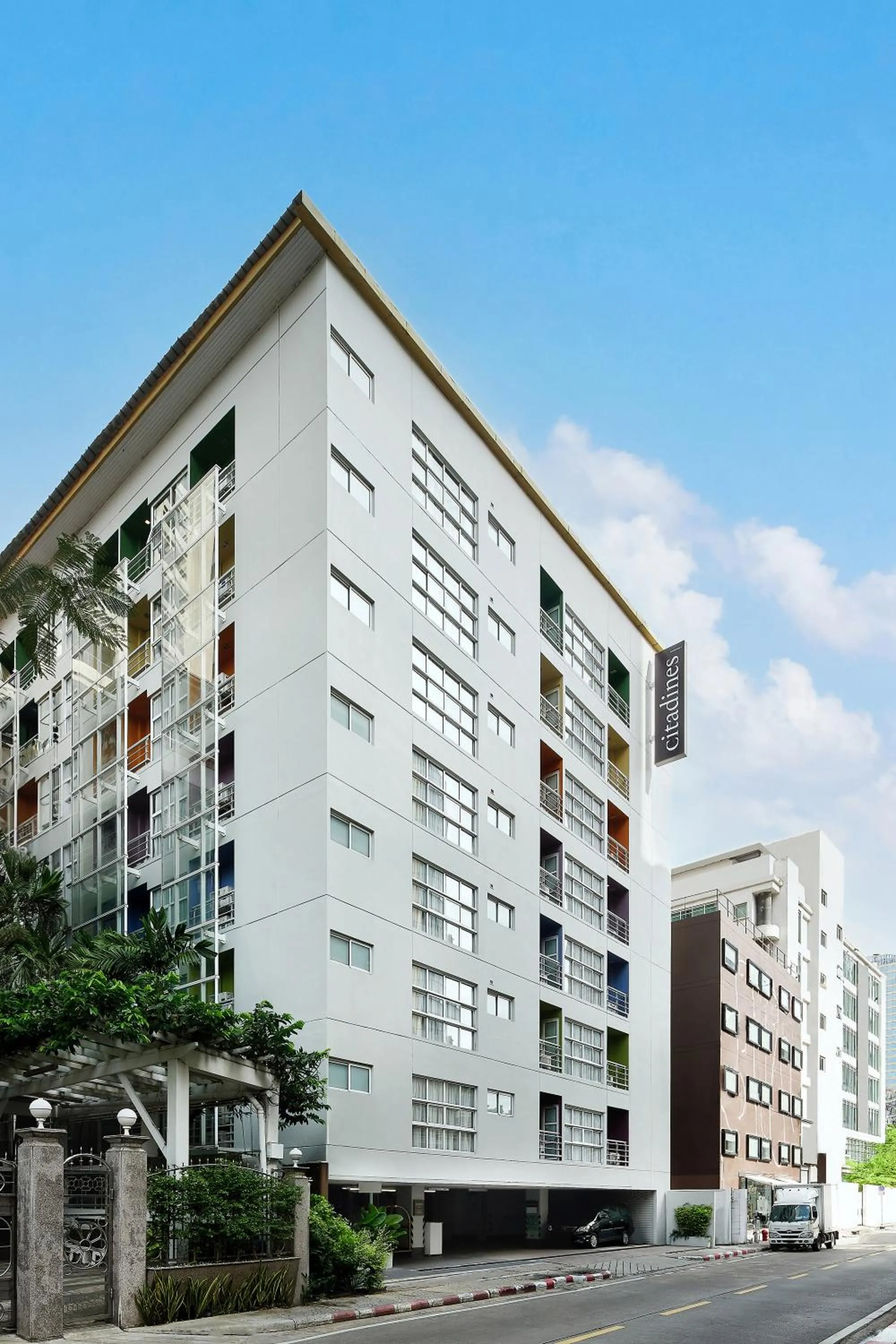 Property building in Citadines Sukhumvit 16 Bangkok