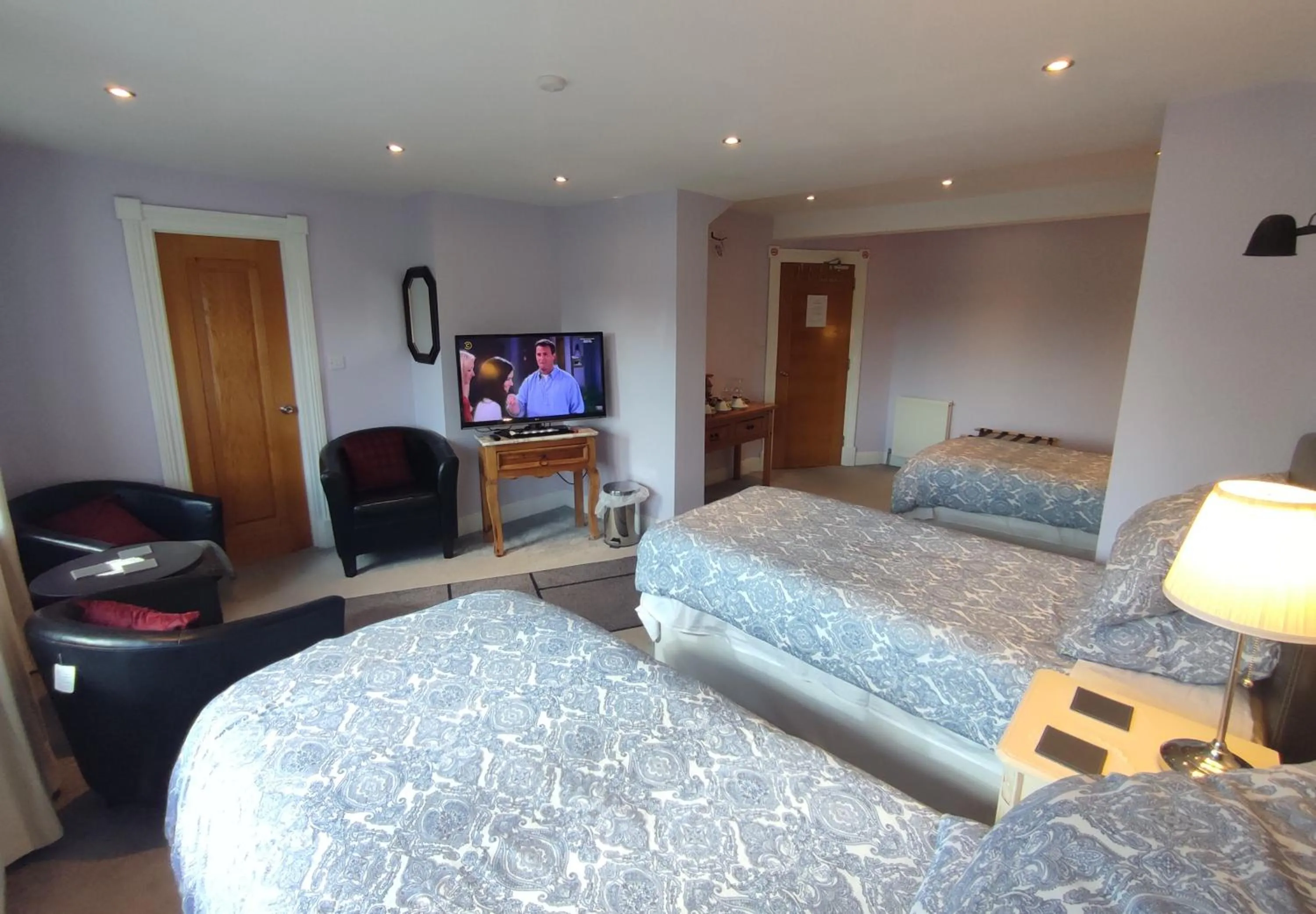 Bed in Marie's Bed and Breakfast