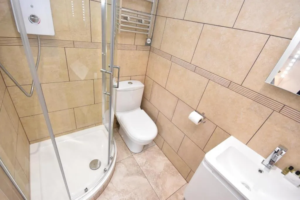 Bathroom in Apt 3, Opera House ensuite 4th Floor by Indigo Flats