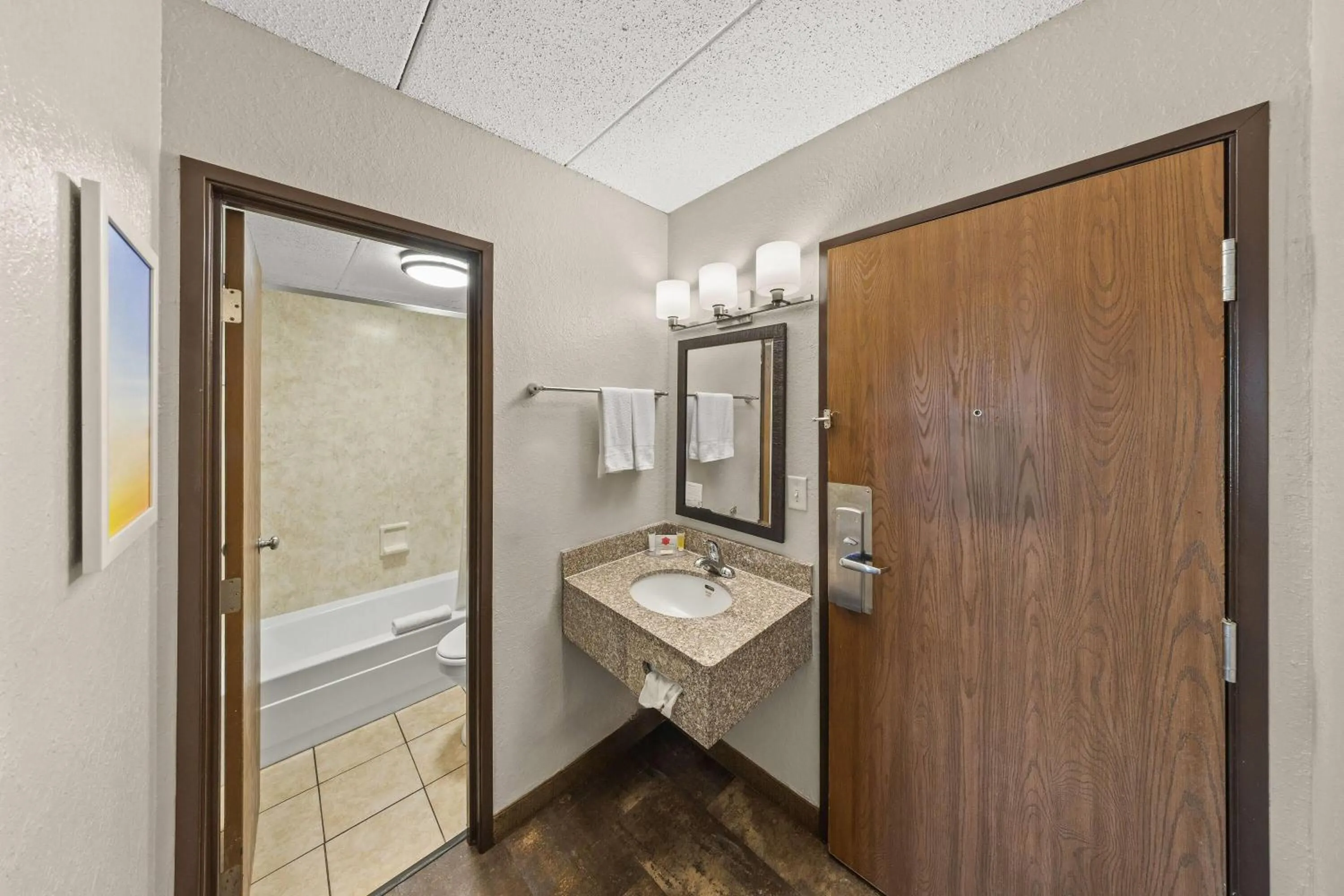 Bathroom in Days Inn by Wyndham Winona