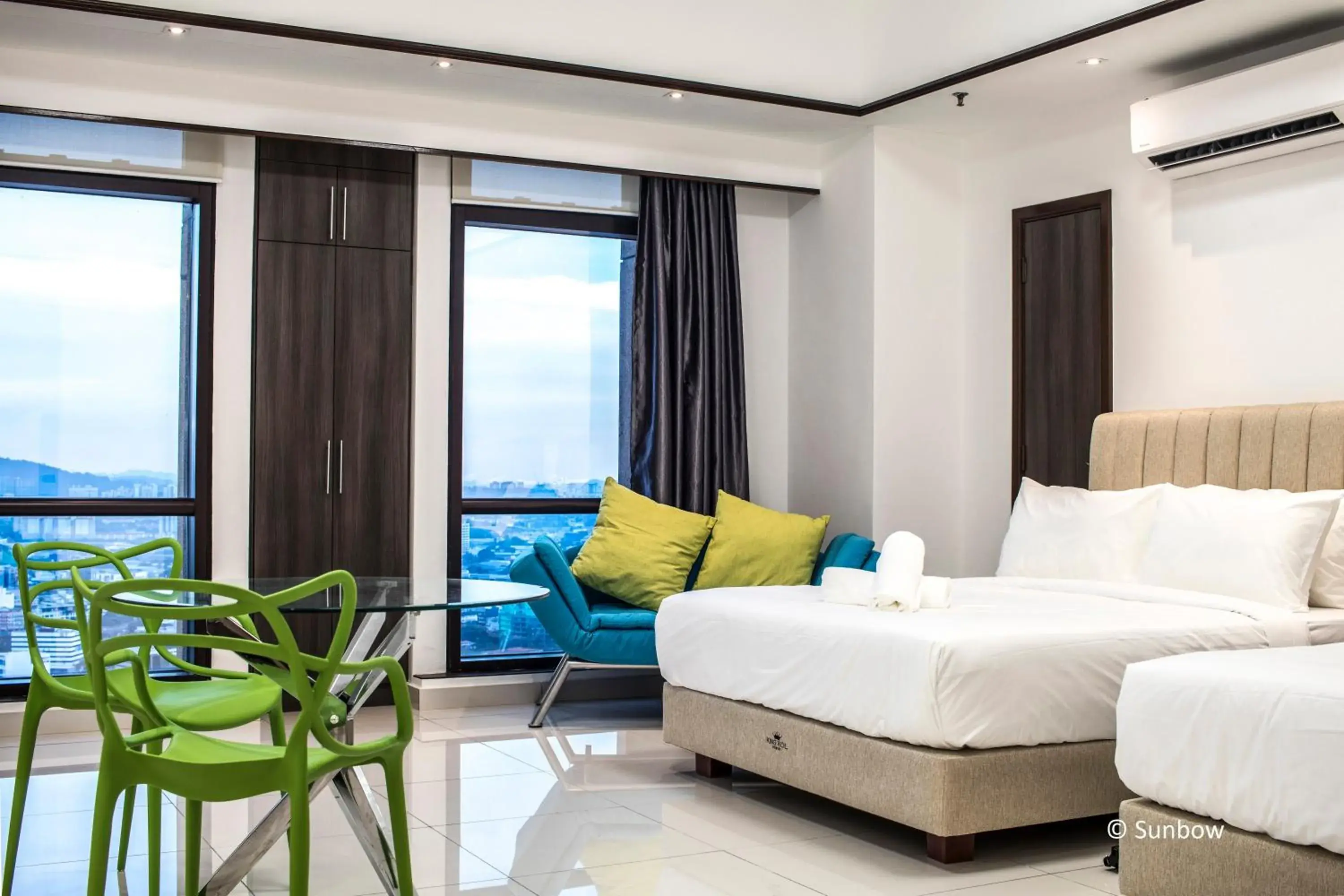 Bedroom, Bed in Sunbow Suites @ Times Square Kuala Lumpur Bedroom, Bed in Sunbow Suites @ Times Square Kuala Lumpur