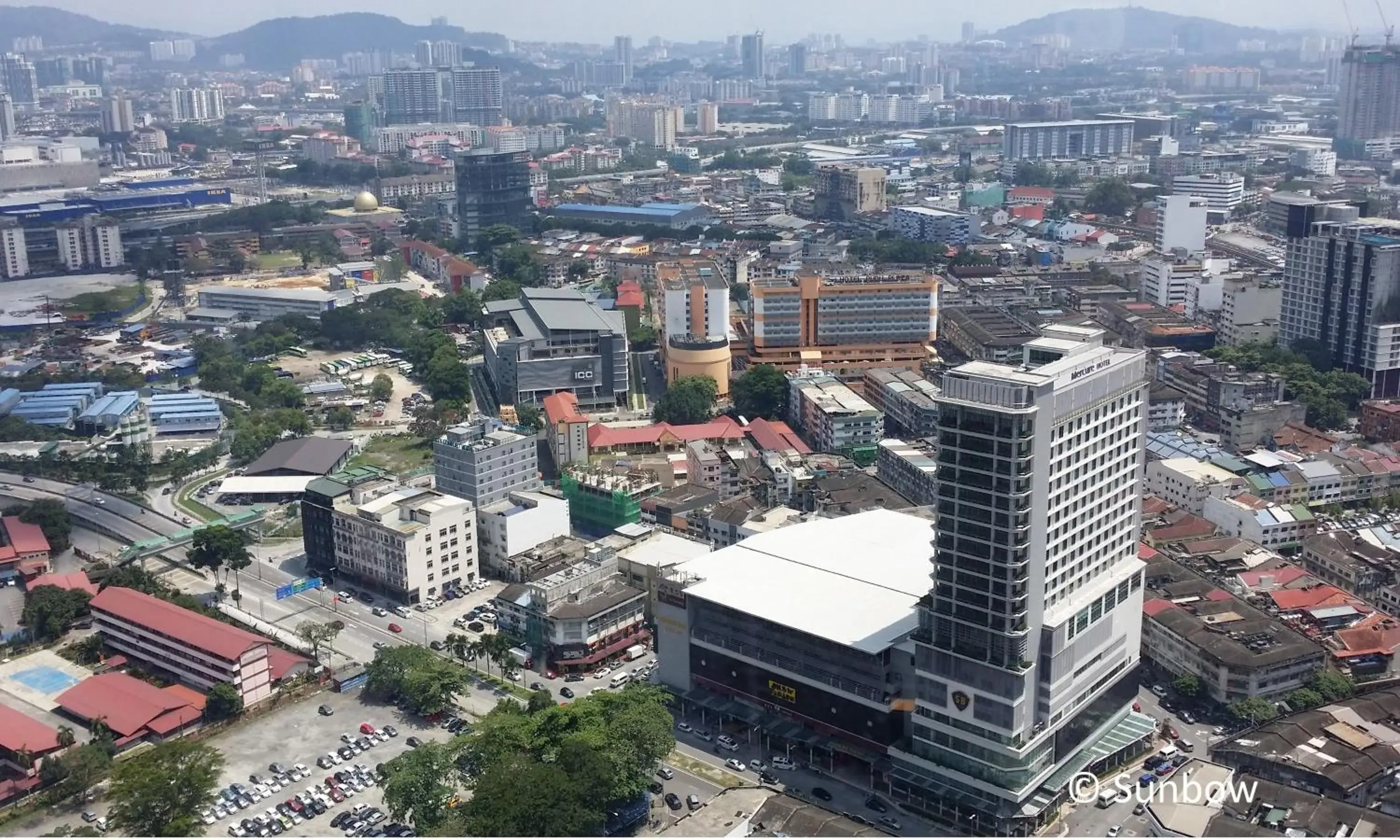 City view in Sunbow Suites @ Times Square Kuala Lumpur City view in Sunbow Suites @ Times Square Kuala Lumpur