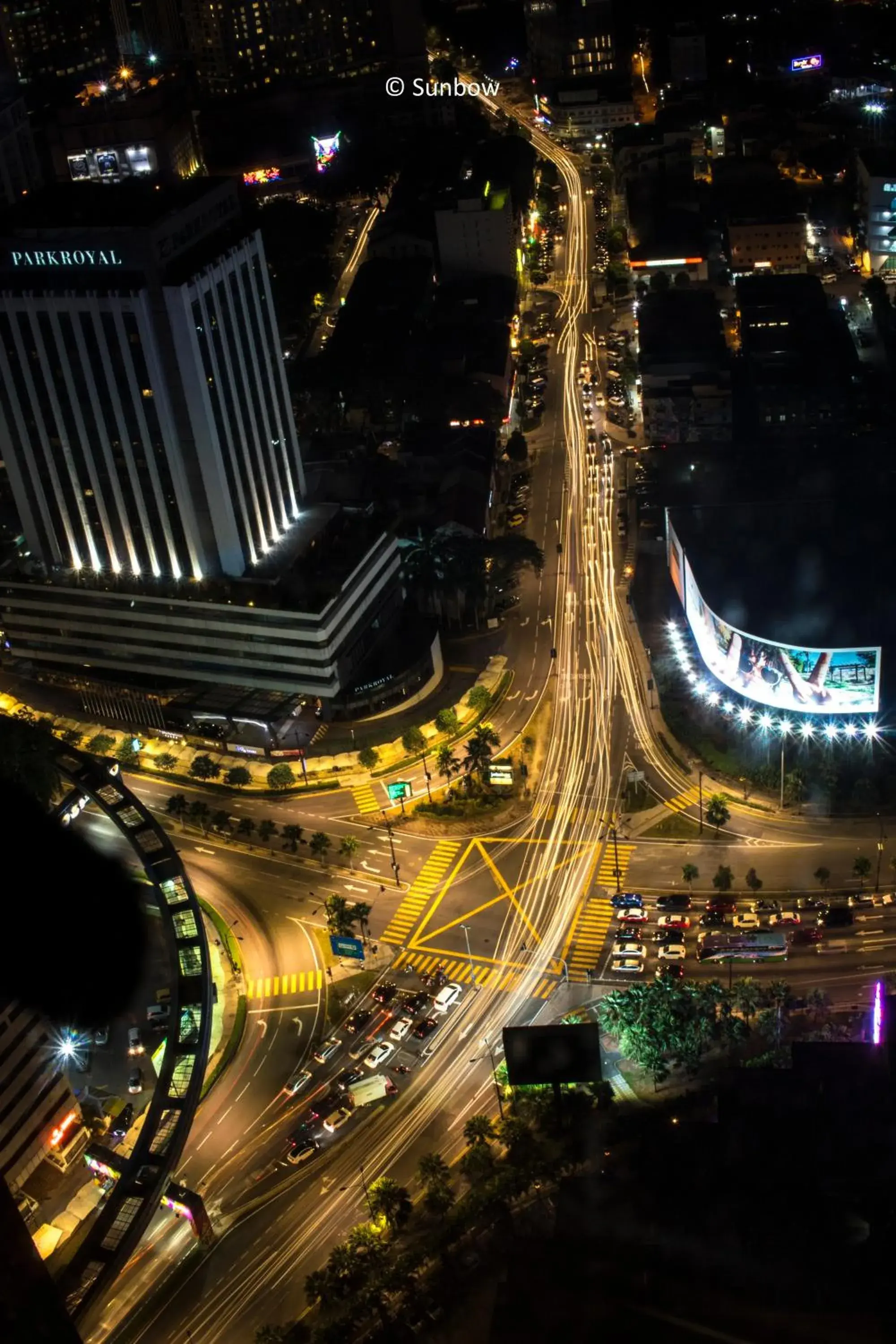 City view in Sunbow Suites @ Times Square Kuala Lumpur City view in Sunbow Suites @ Times Square Kuala Lumpur