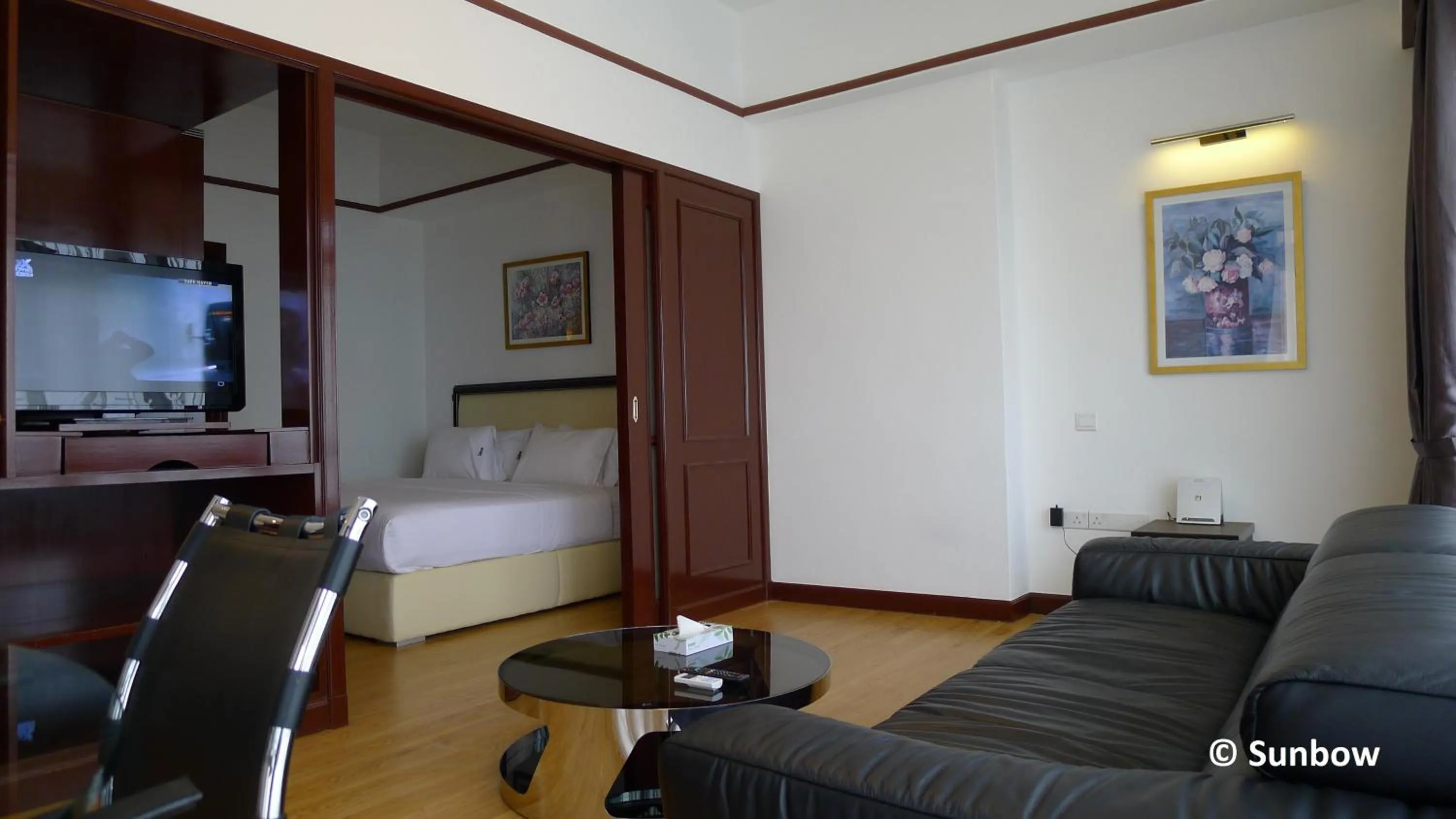 Living room, Bed in Sunbow Suites @ Times Square Kuala Lumpur