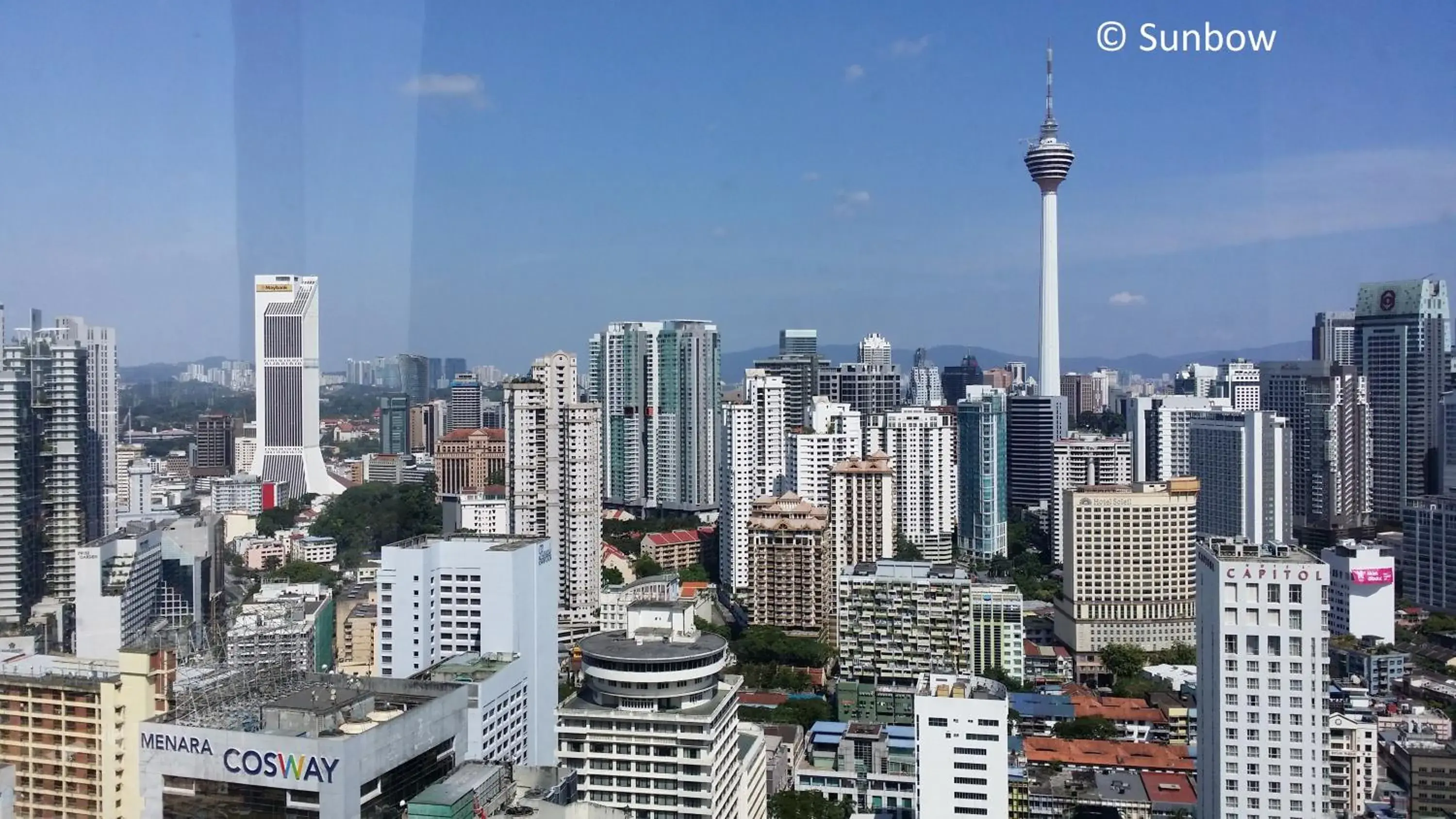 Landmark view in Sunbow Suites @ Times Square Kuala Lumpur Landmark view in Sunbow Suites @ Times Square Kuala Lumpur