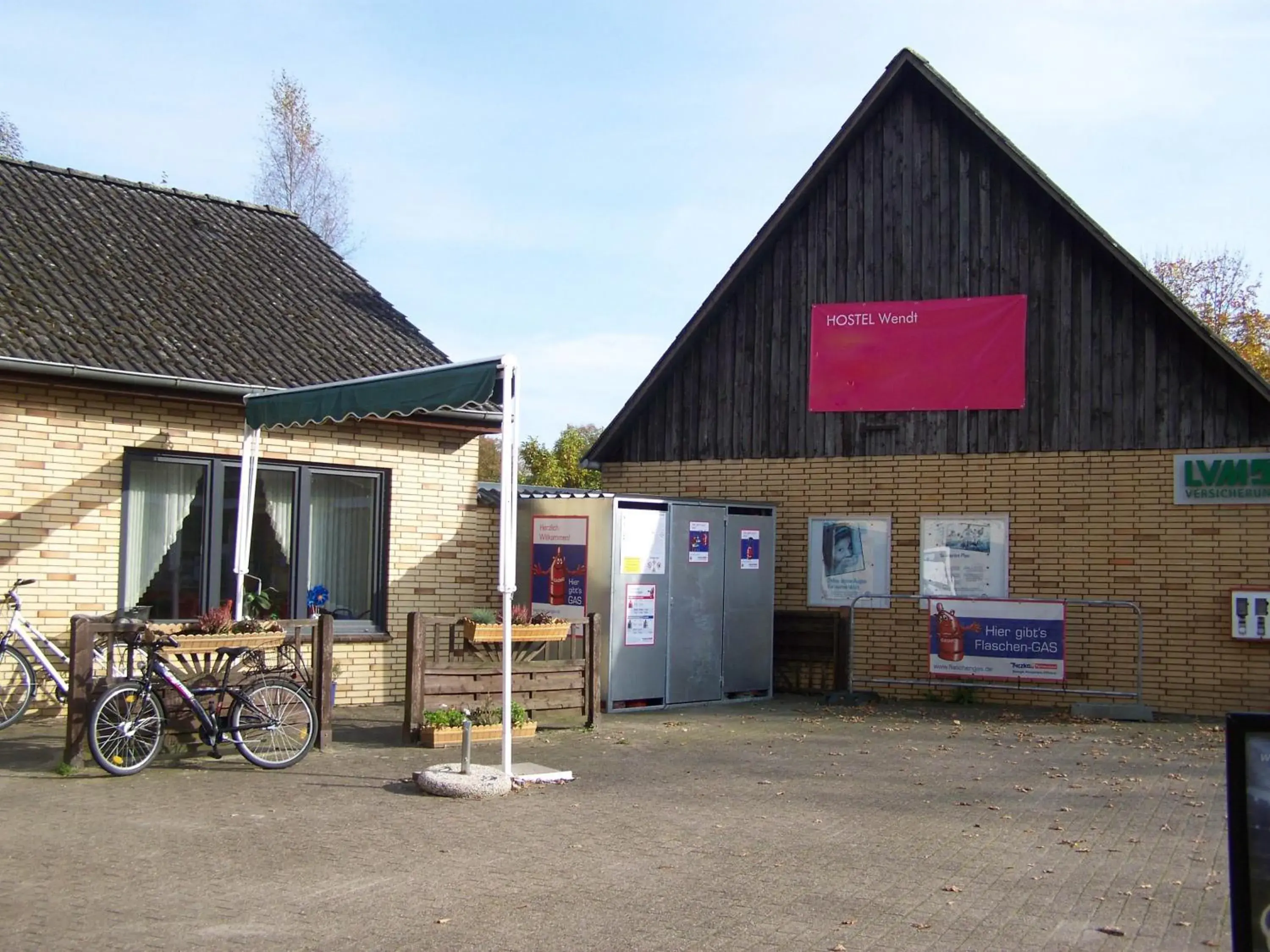 Property building in Hostel Wendt Property building in Hostel Wendt