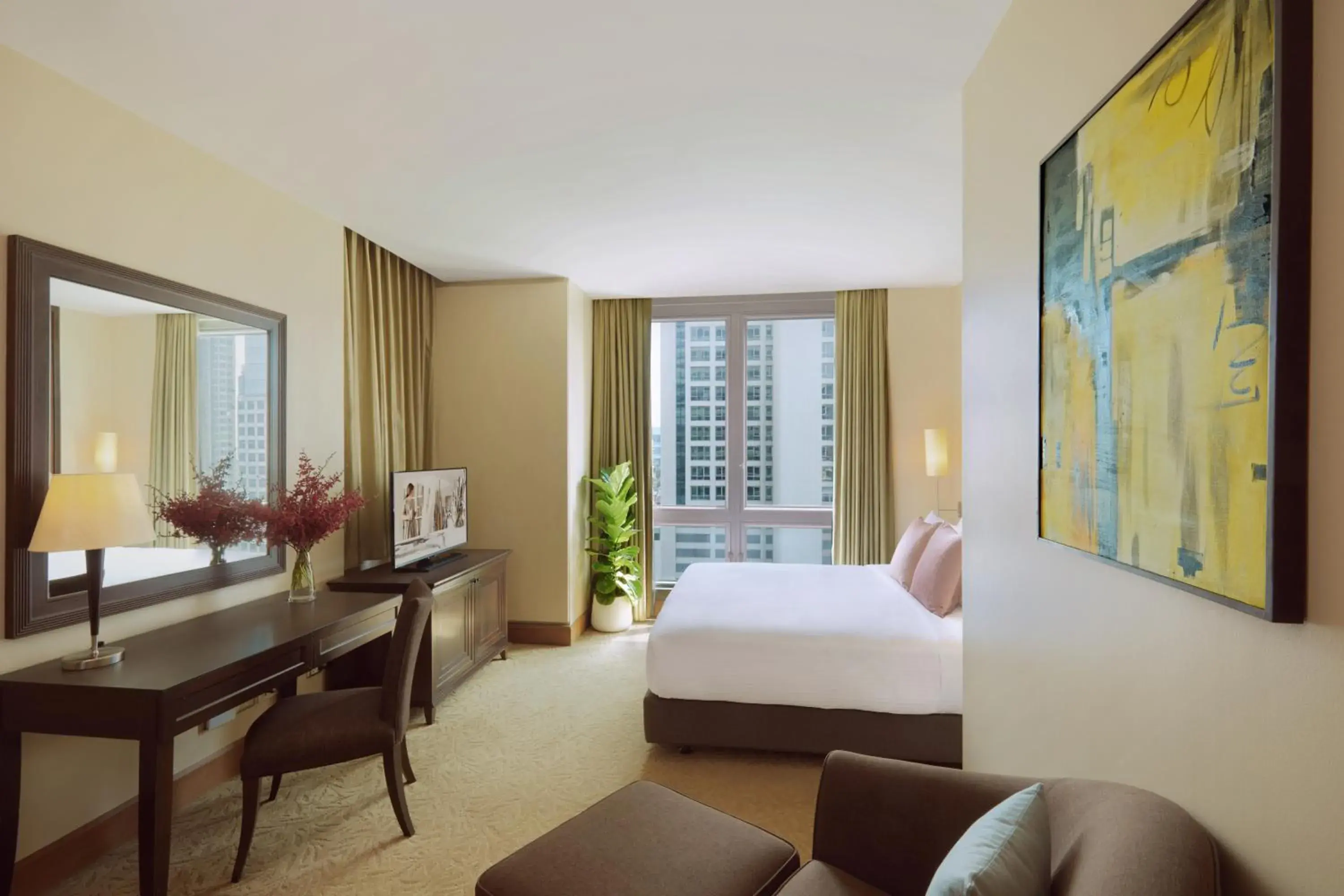 Bedroom, Bed in Ascott Sathorn Bangkok Bedroom, Bed in Ascott Sathorn Bangkok