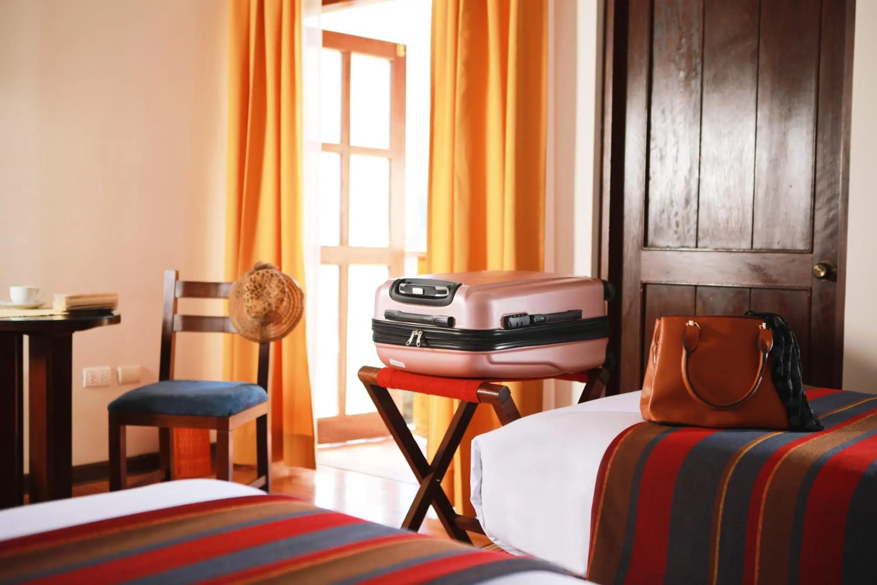 Bed in Hotel San Agustin Urubamba Bed in Hotel San Agustin Urubamba