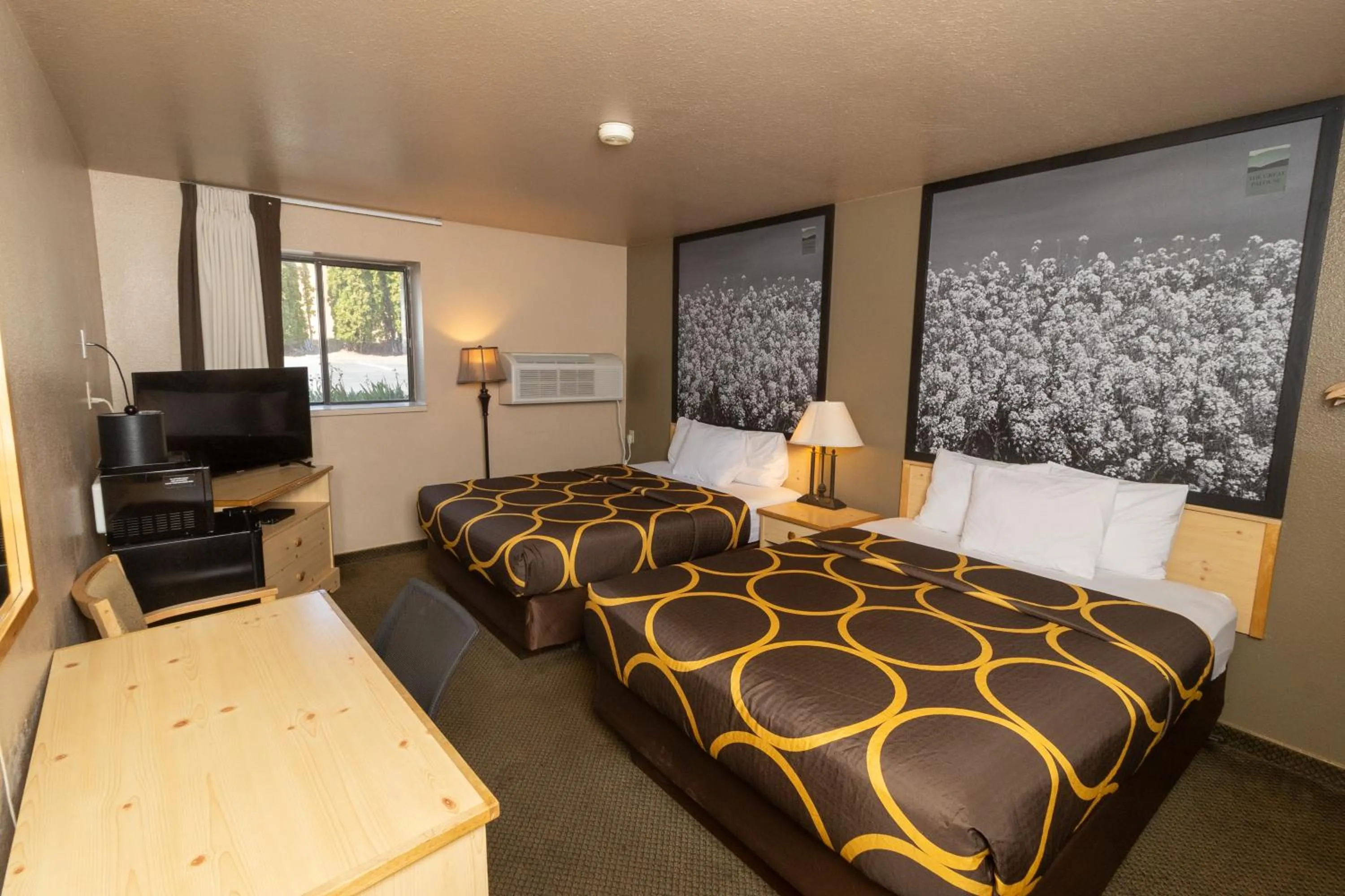 Bed in FairBridge Inn & Suites Moscow - Pullman