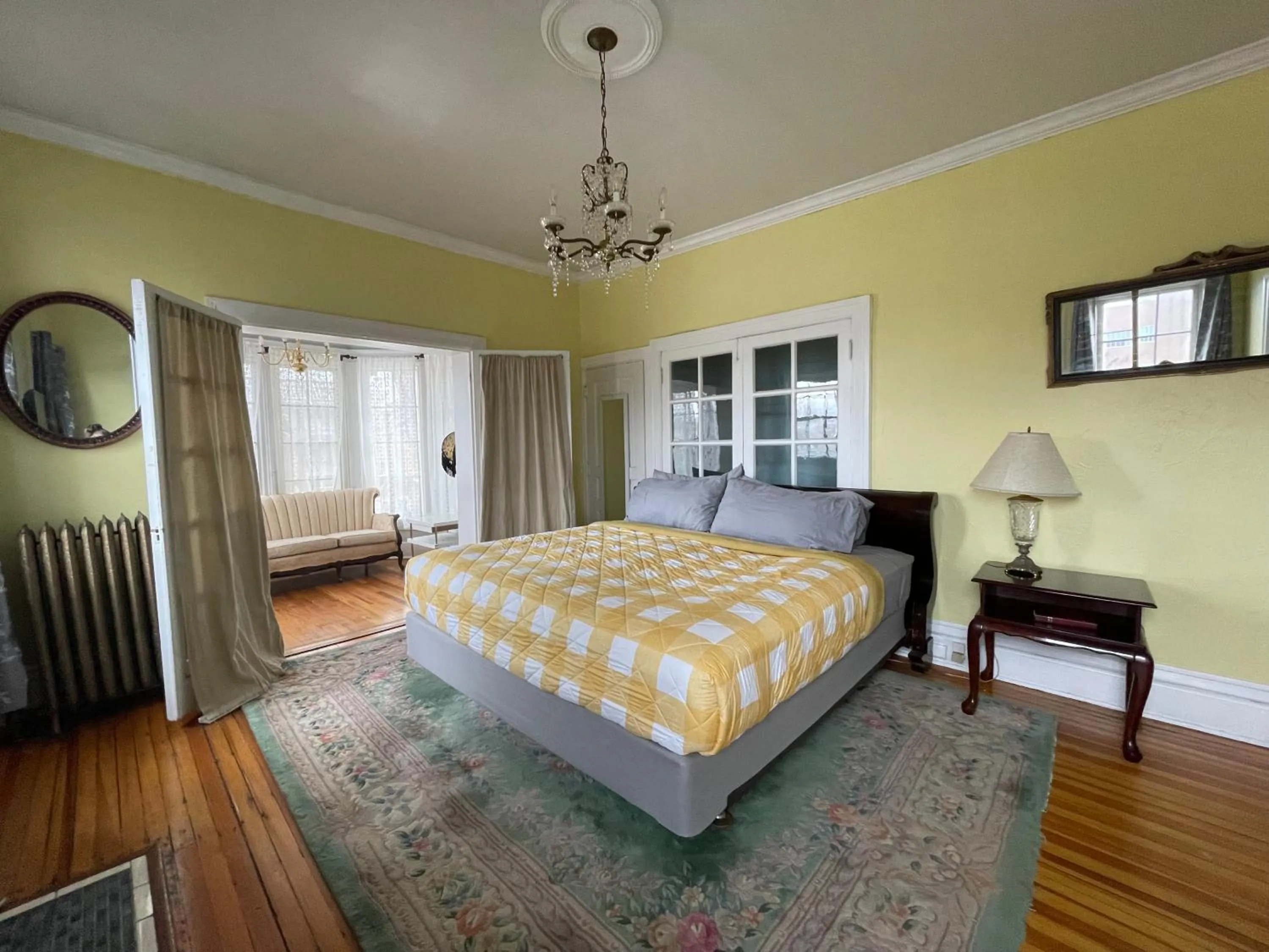 Bed in The Holiday Chalet Victorian