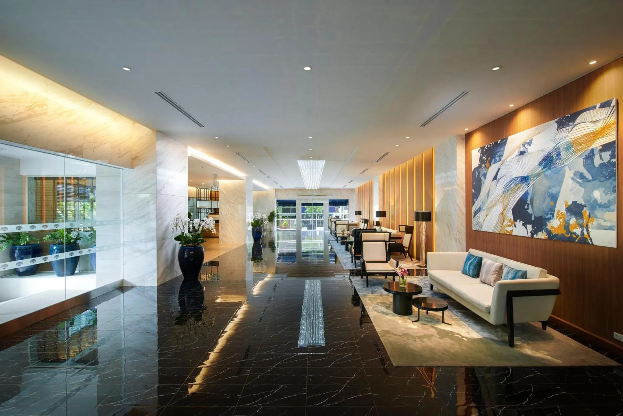 Lobby or reception in Shama Lakeview Asoke Bangkok
