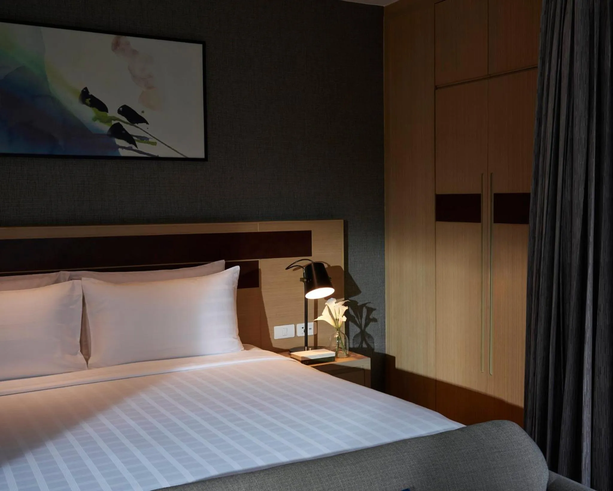 Photo of the whole room, Bed in Shama Lakeview Asoke Bangkok