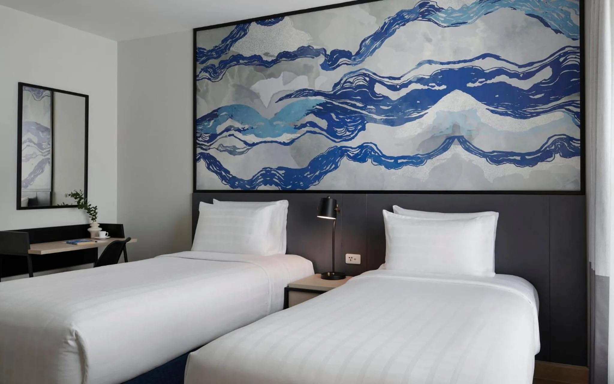 Photo of the whole room, Bed in Shama Lakeview Asoke Bangkok