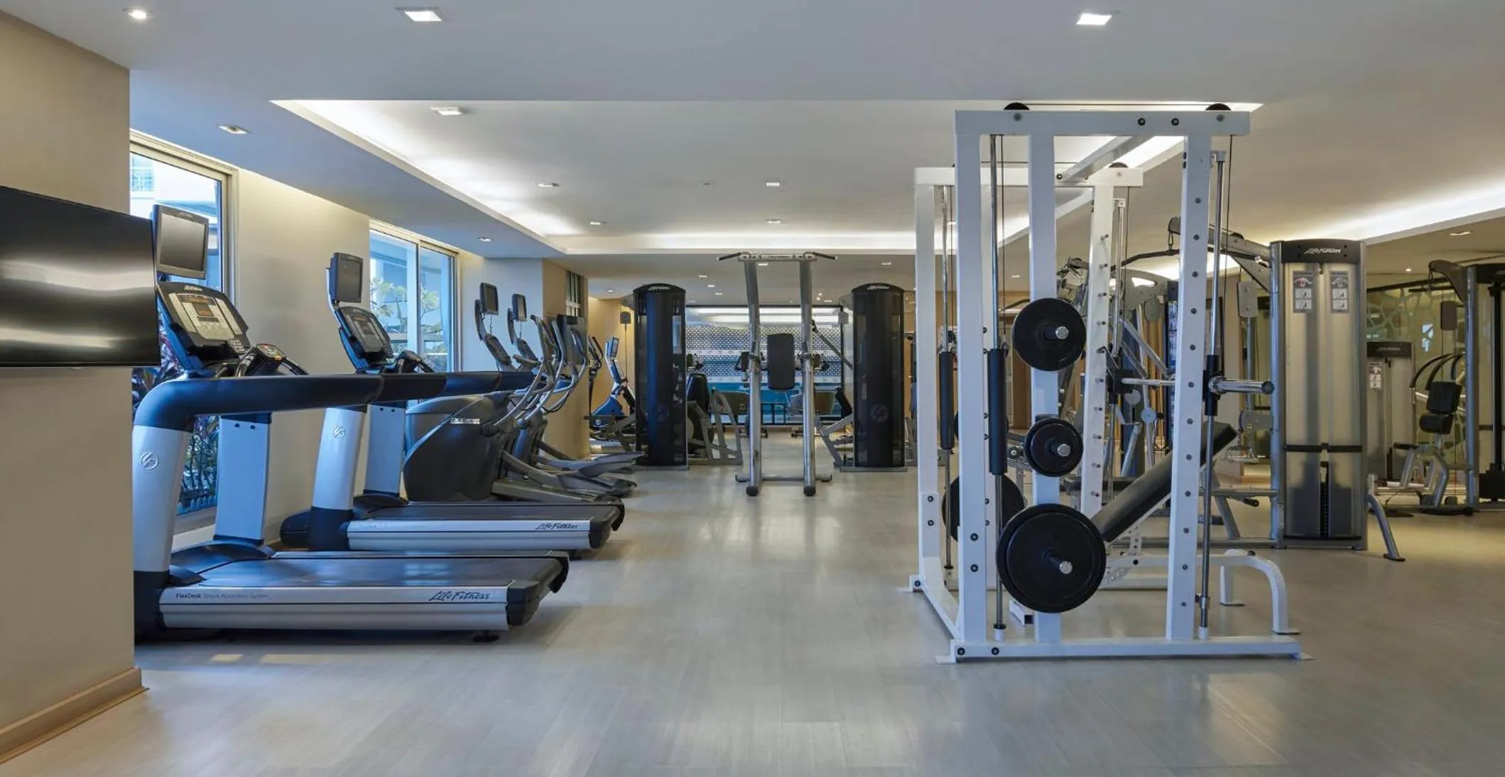 Fitness centre/facilities in Shama Lakeview Asoke Bangkok