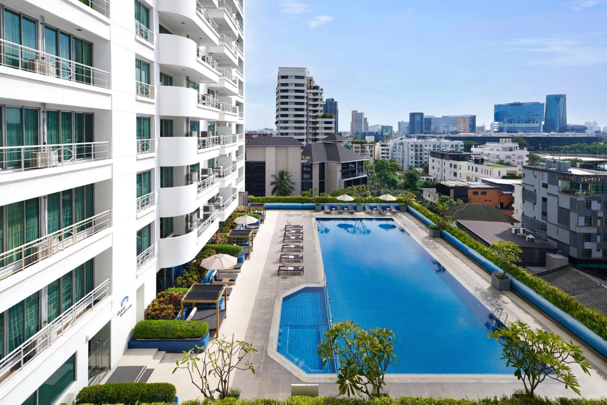 Fitness centre/facilities in Shama Lakeview Asoke Bangkok