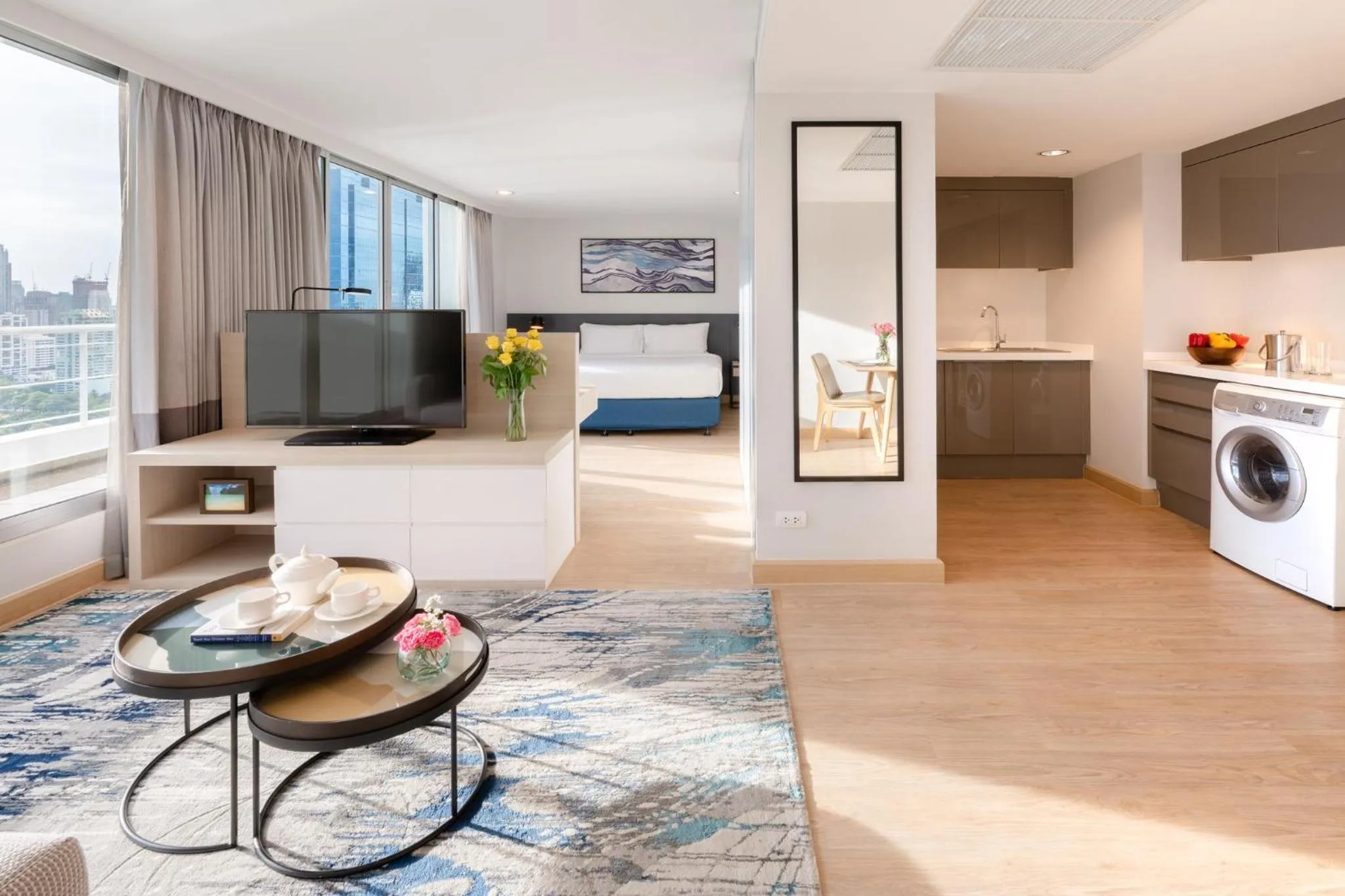 Photo of the whole room in Shama Lakeview Asoke Bangkok