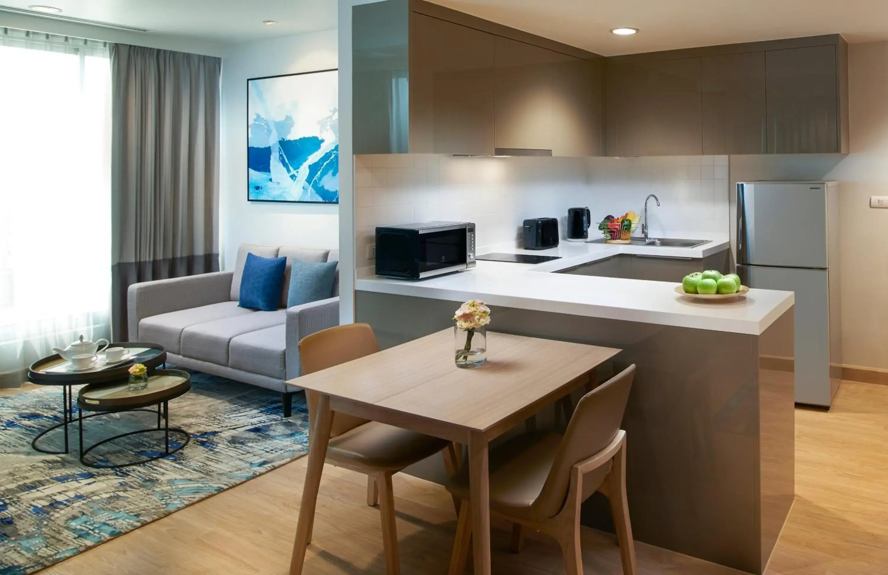 Photo of the whole room in Shama Lakeview Asoke Bangkok Photo of the whole room in Shama Lakeview Asoke Bangkok