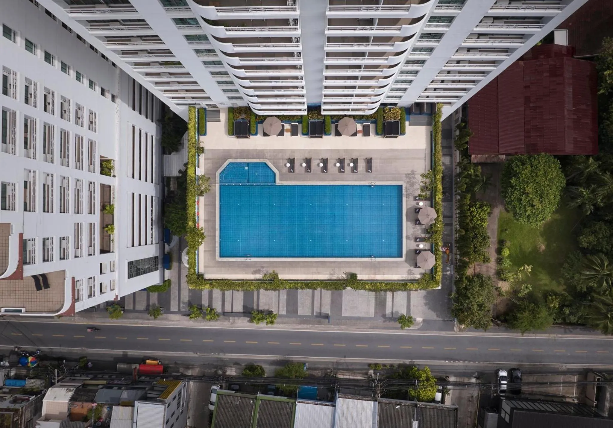 Property building in Shama Lakeview Asoke Bangkok