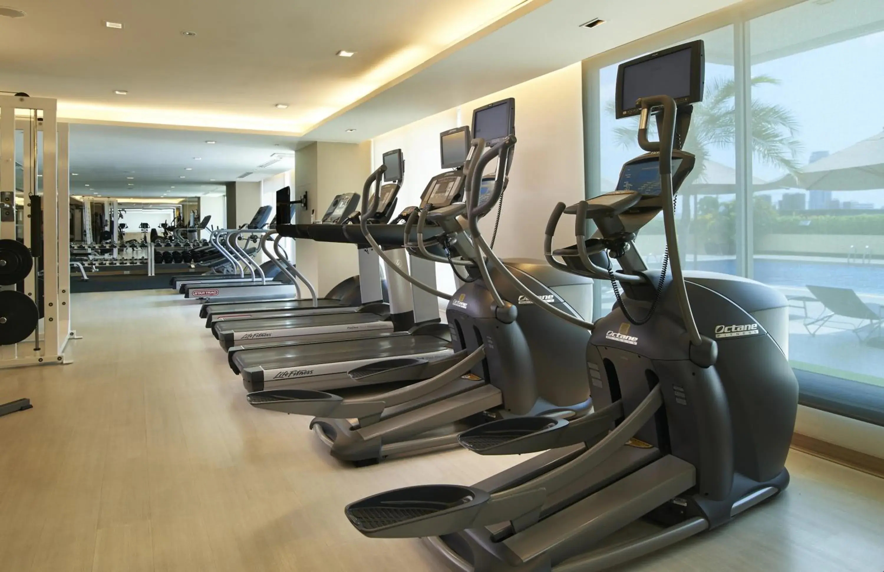 Fitness centre/facilities in Shama Lakeview Asoke Bangkok Fitness centre/facilities in Shama Lakeview Asoke Bangkok