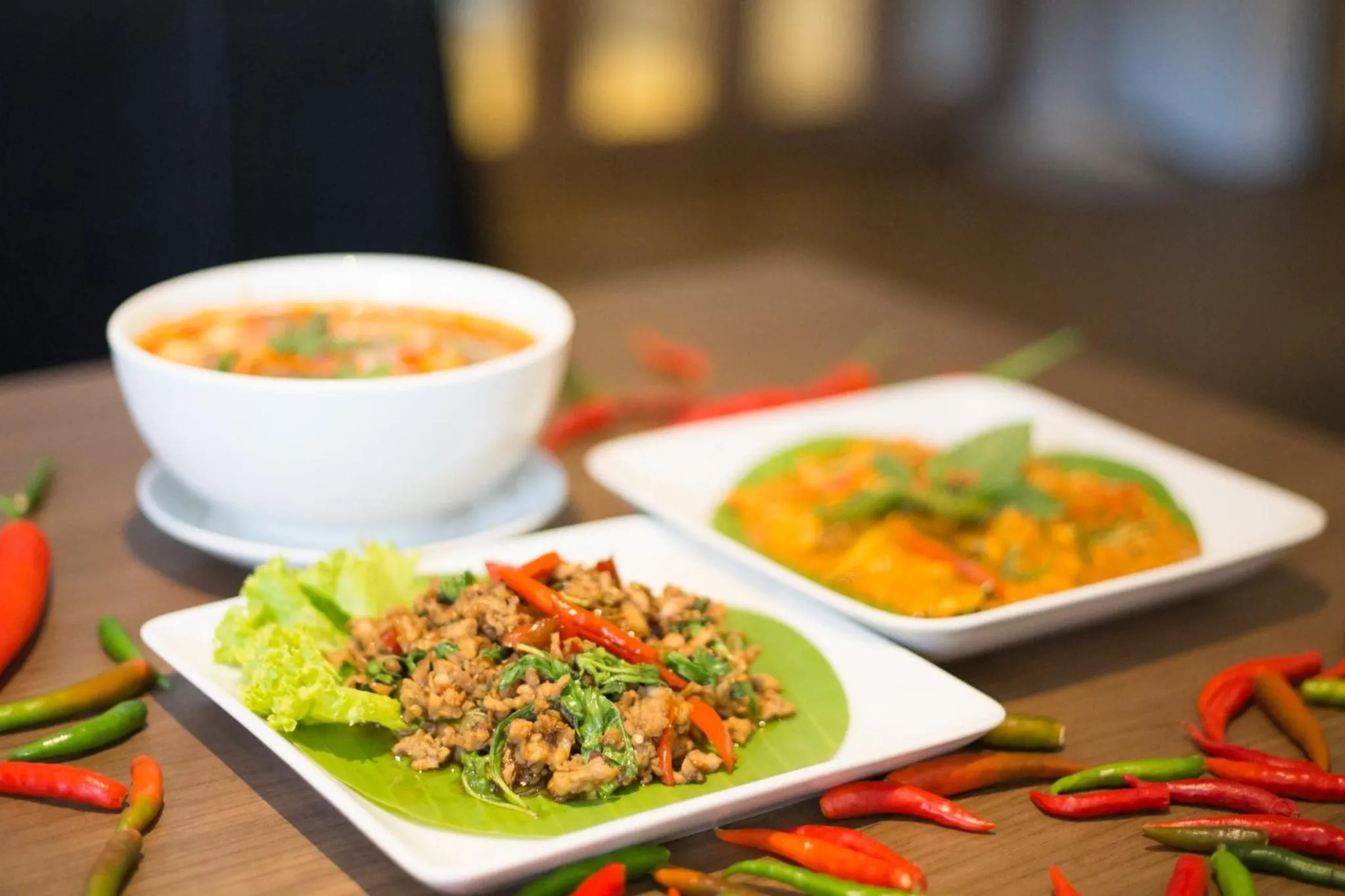 Restaurant/places to eat in Shama Lakeview Asoke Bangkok